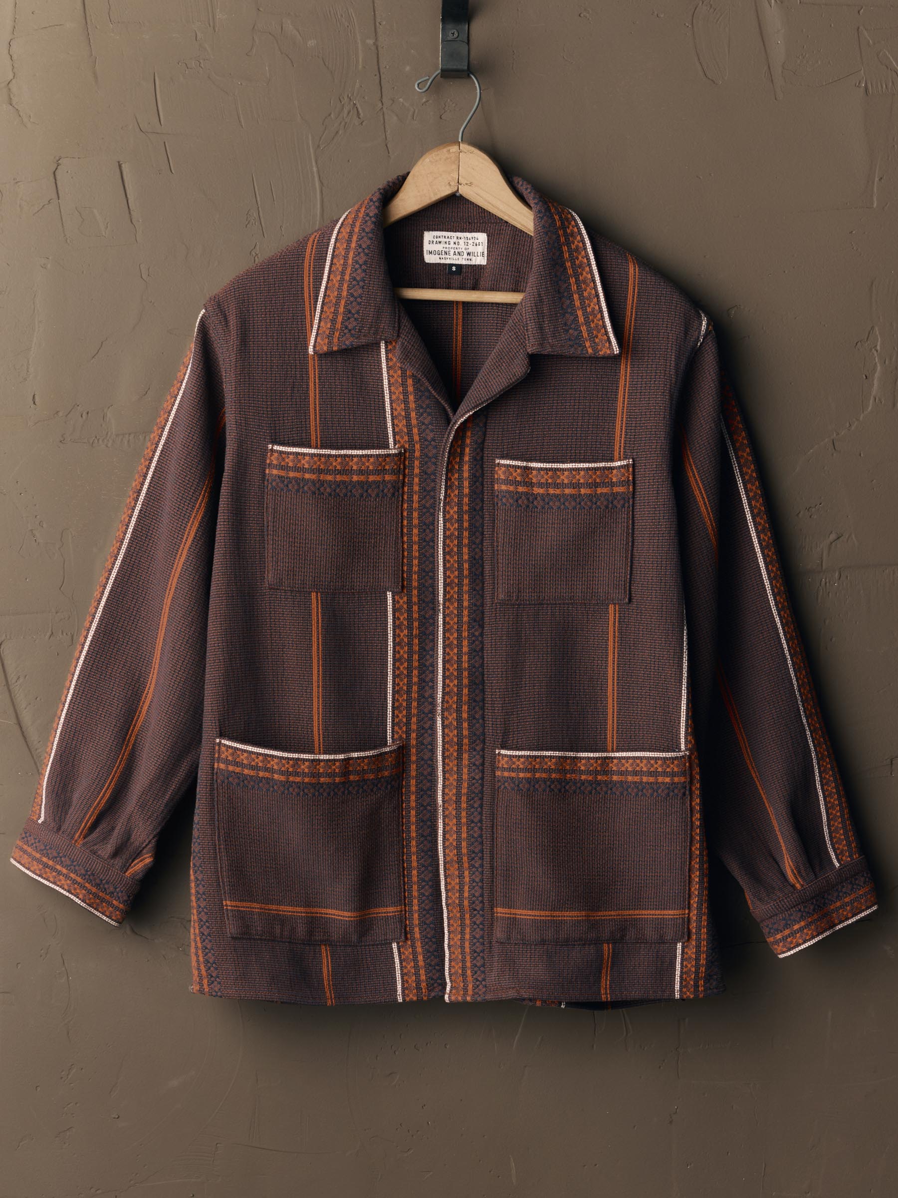 lagos woven border jacket - Image 3