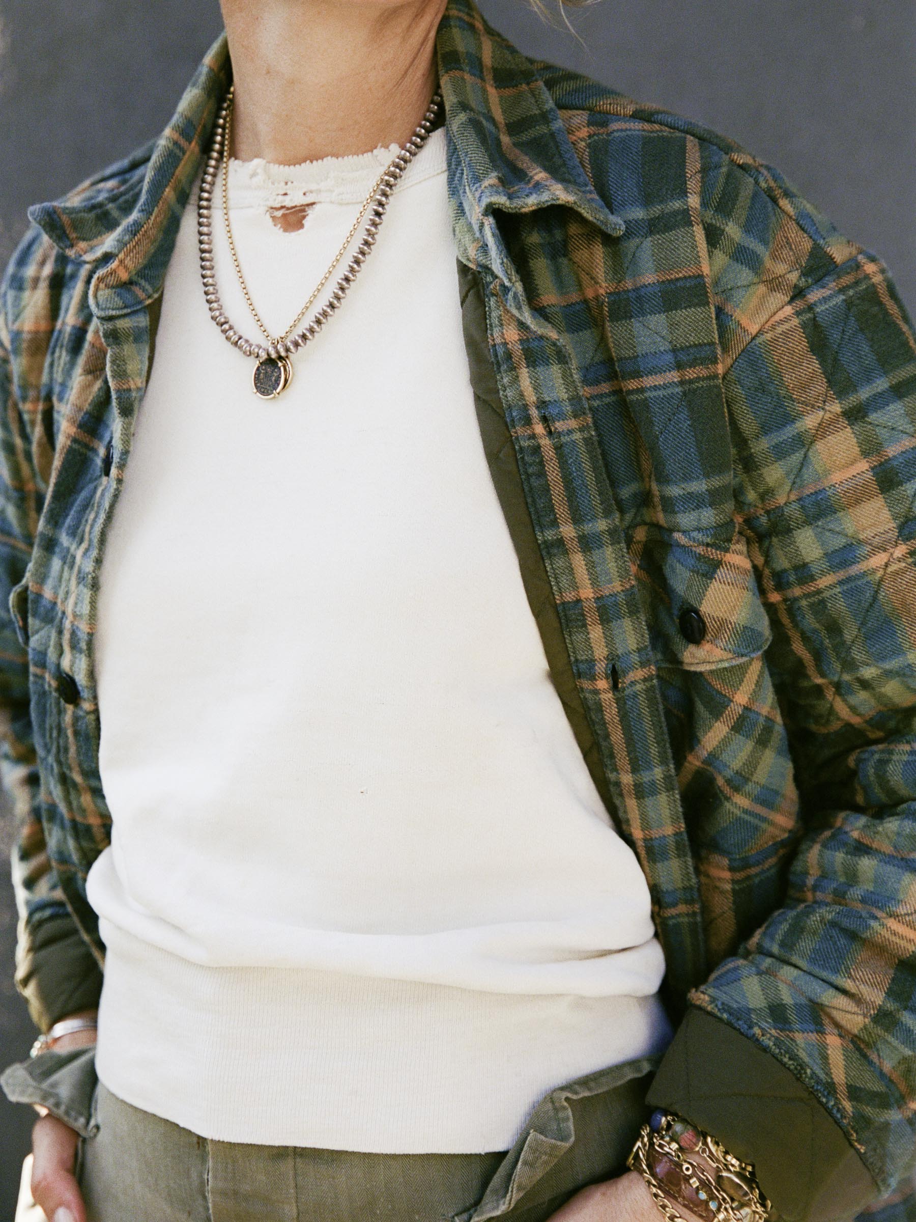 larkin quilted shirt jacket - Image 10