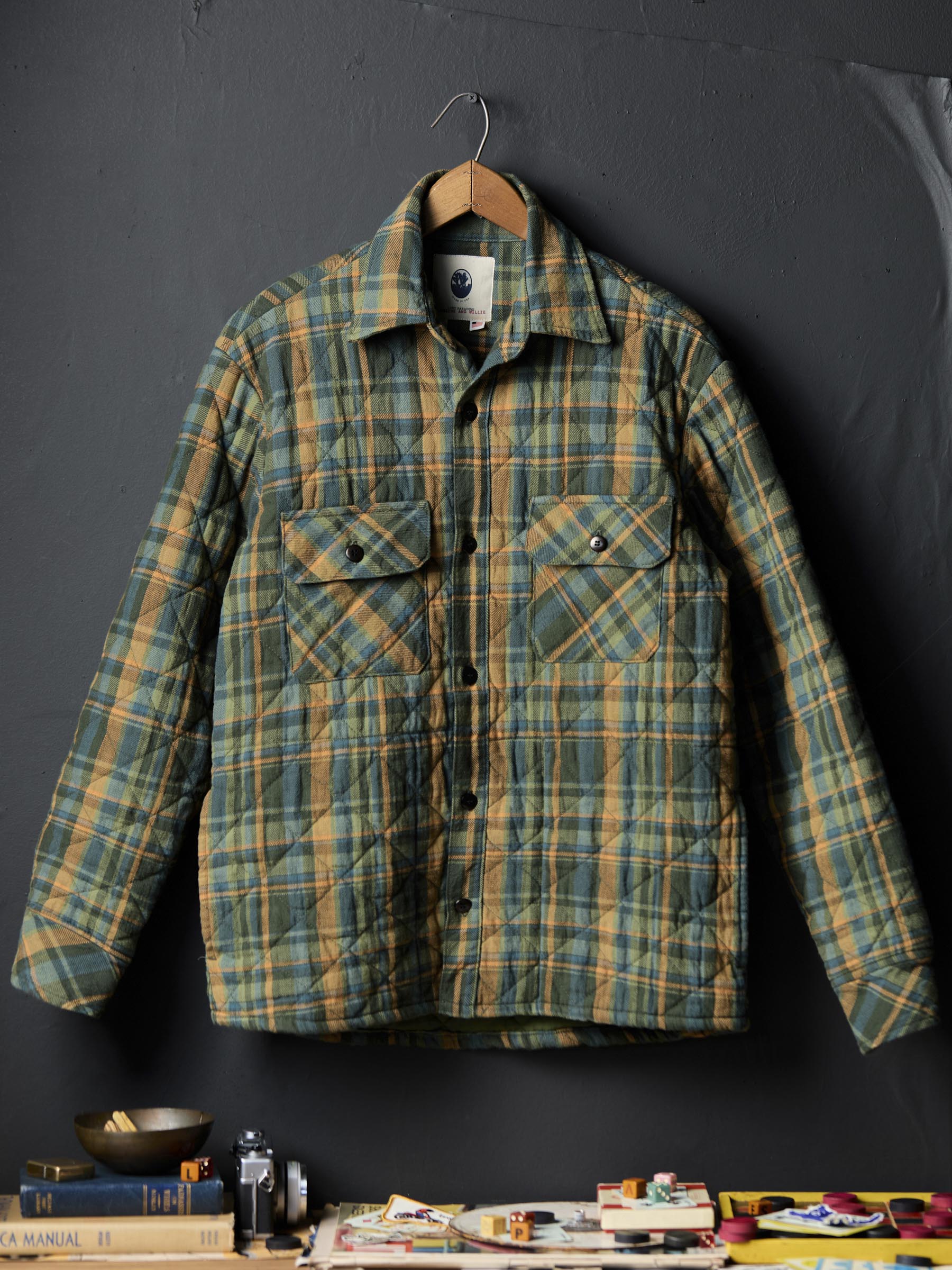 larkin quilted shirt jacket - Image 4