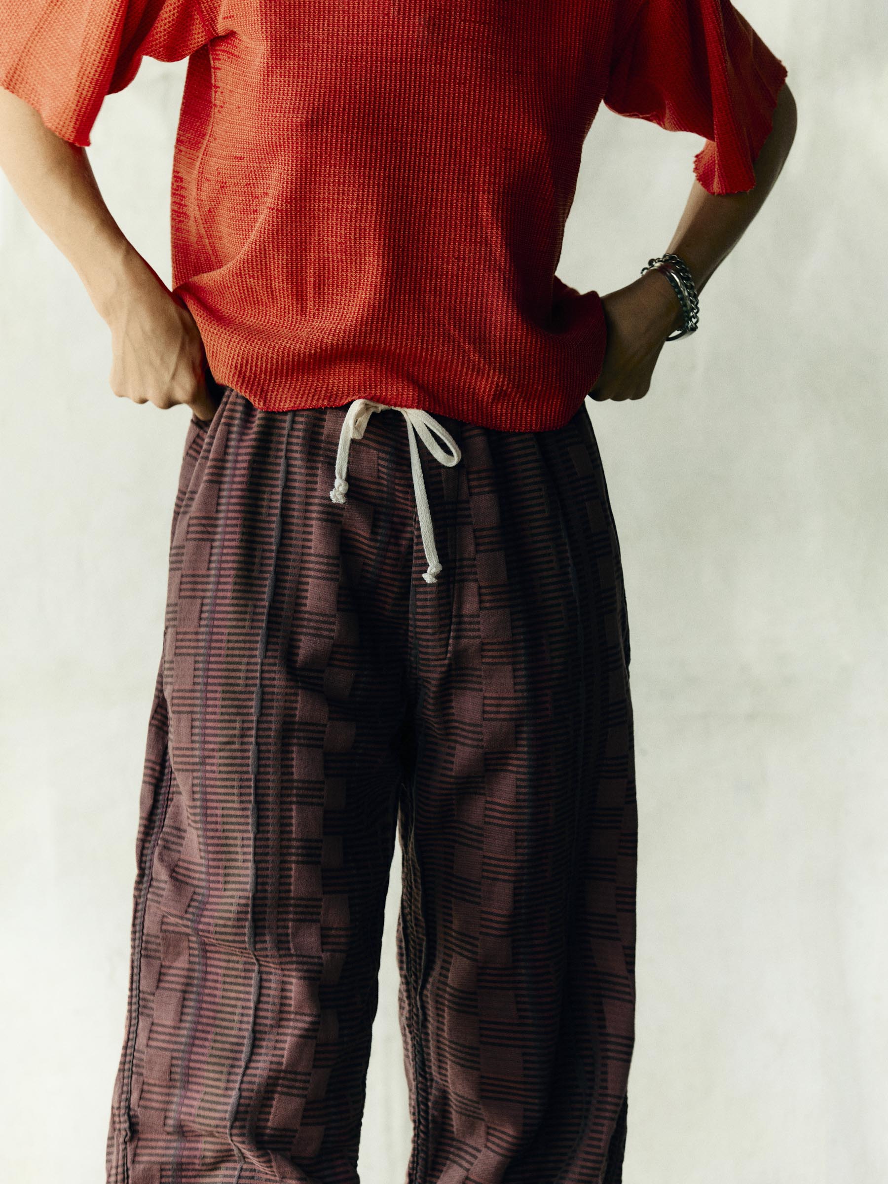 lounge pant in mojave jacquard - Image 8