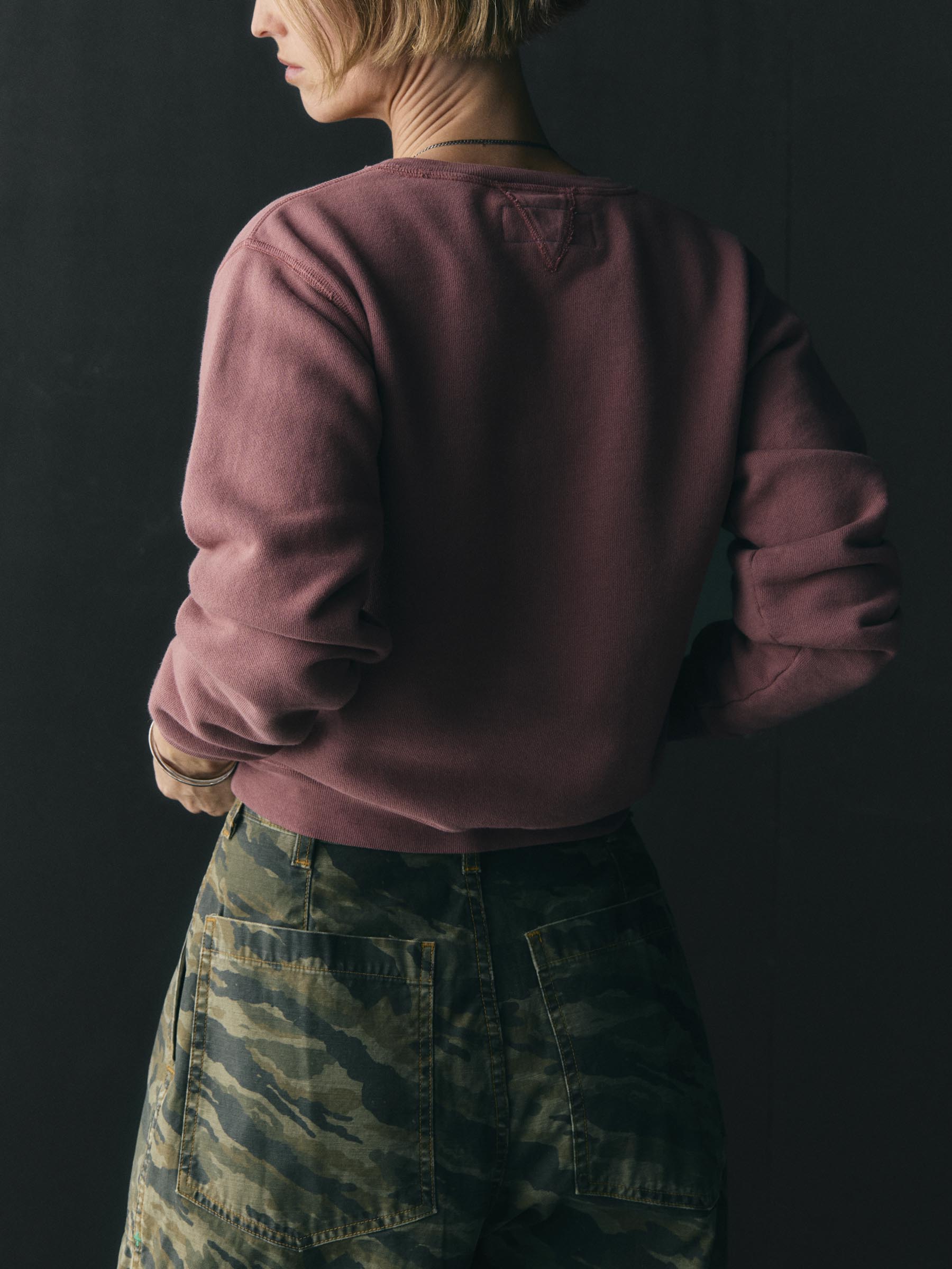 penny sweatshirt in plum - Image 4