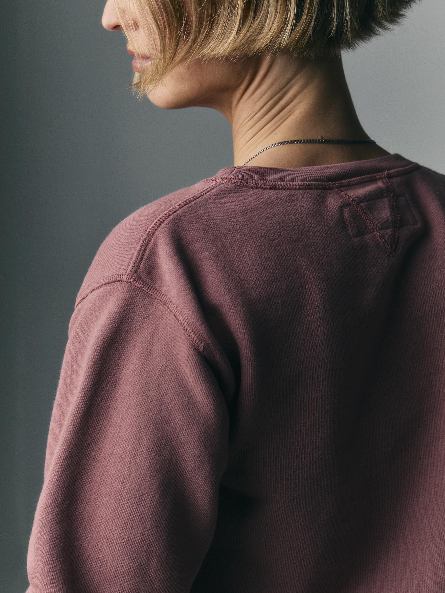 penny sweatshirt in plum - Image 6