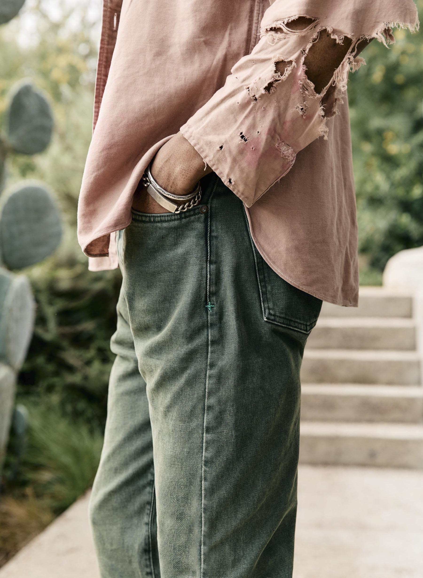 russell washed spruce selvage - Image 9