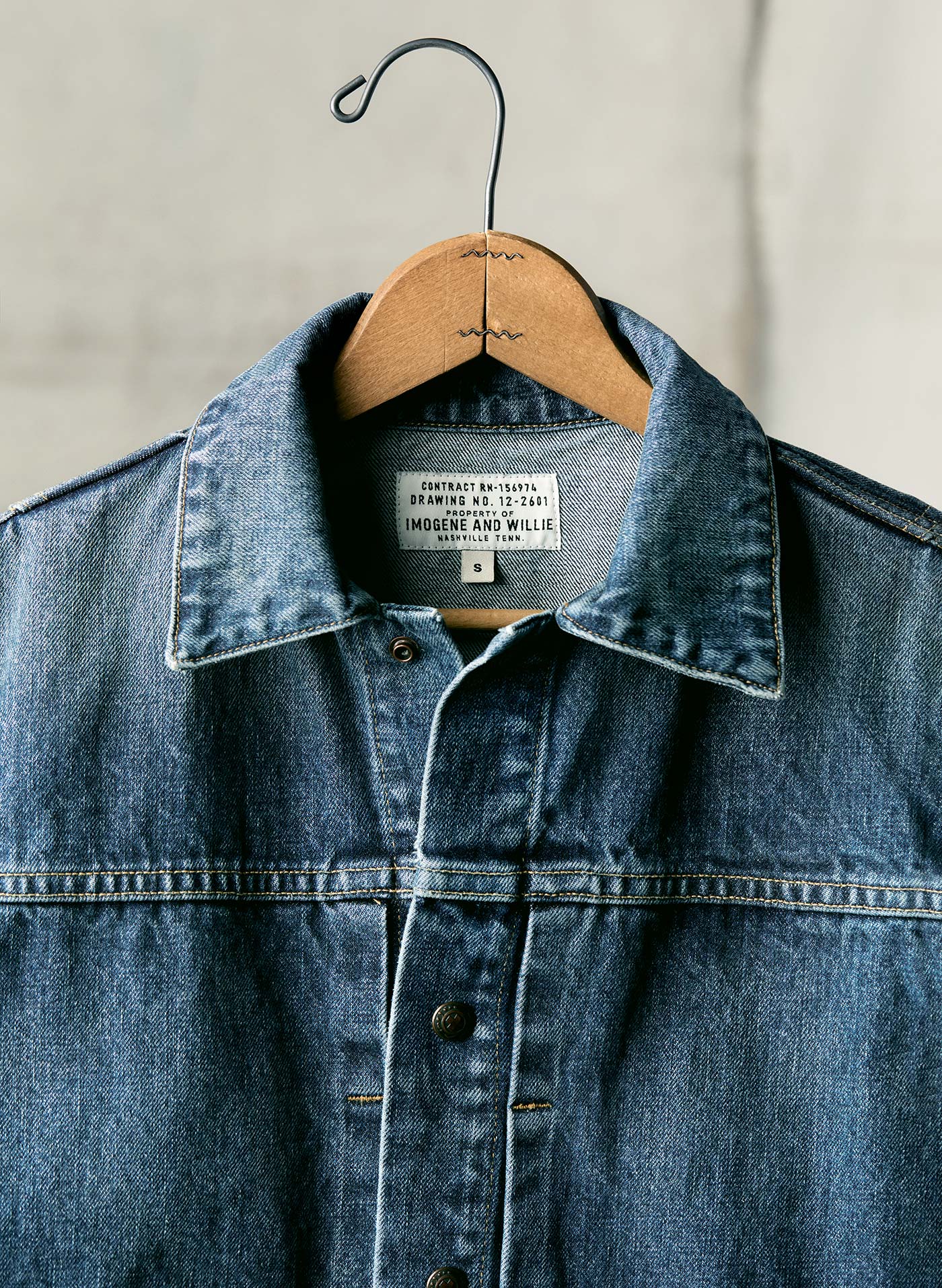 shepard two pocket denim jacket - Image 3