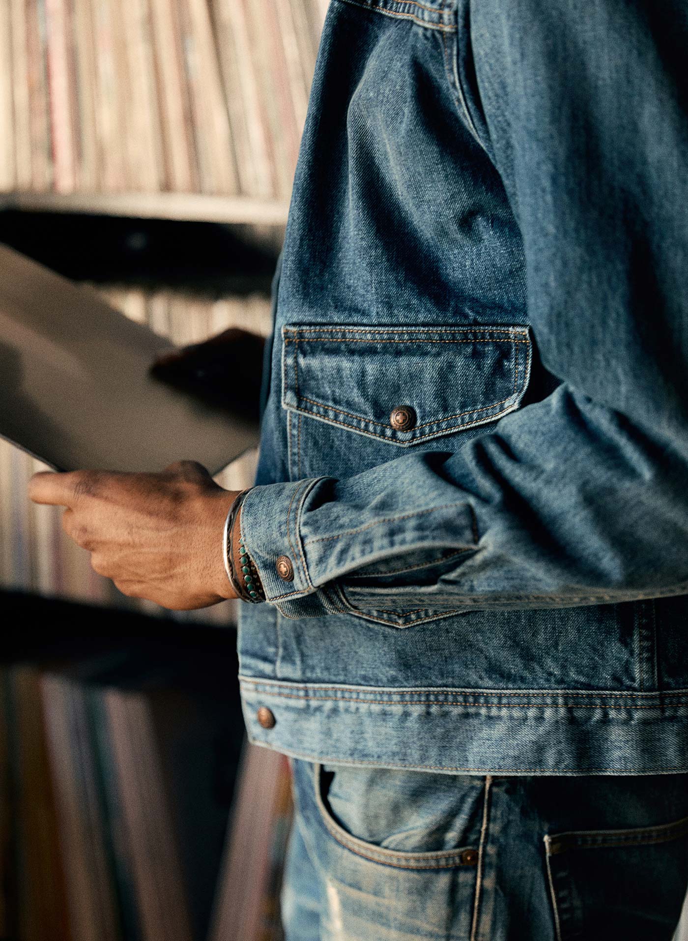 shepard two pocket denim jacket - Image 6