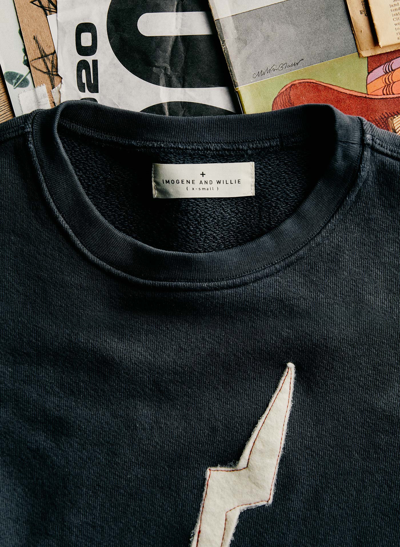 the "bolt" sweatshirt in black - Image 8