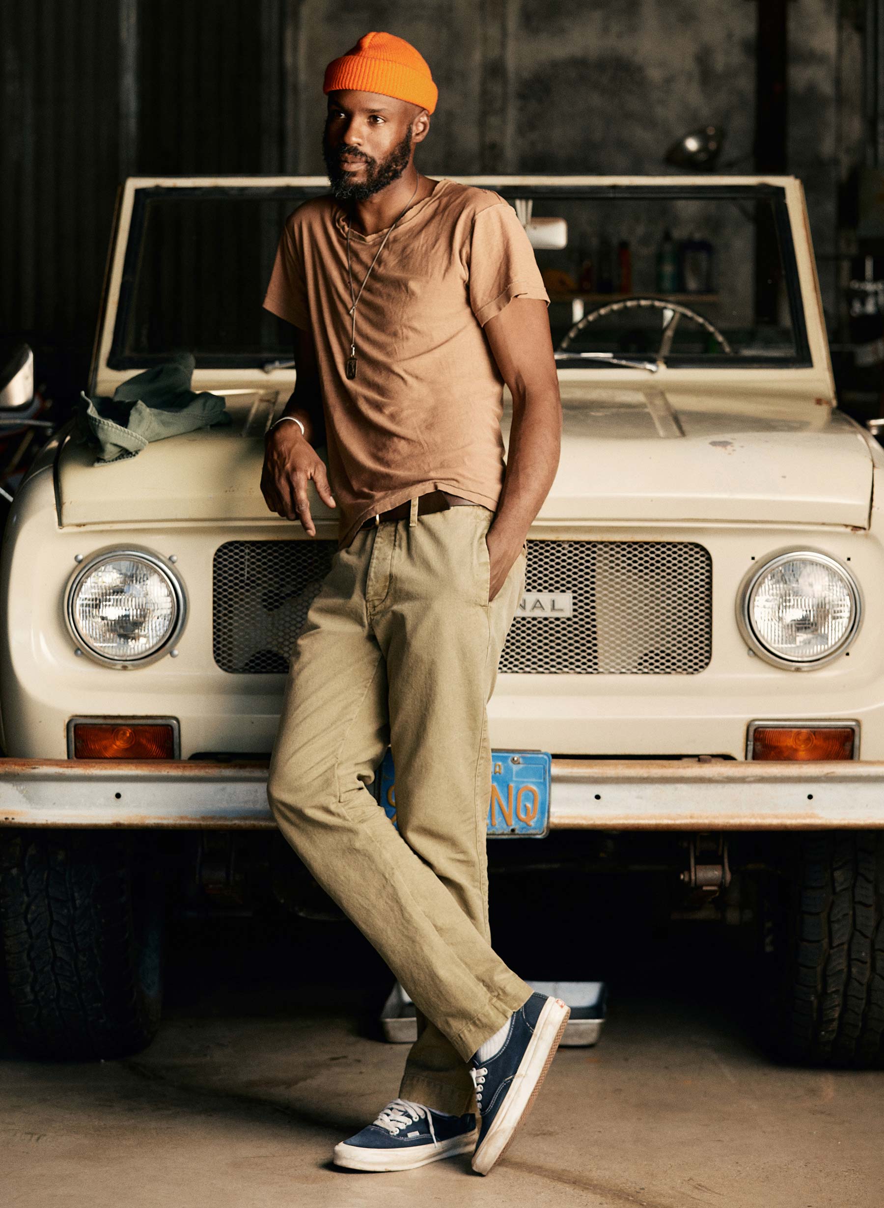 the all american chino in field tan - Image 6