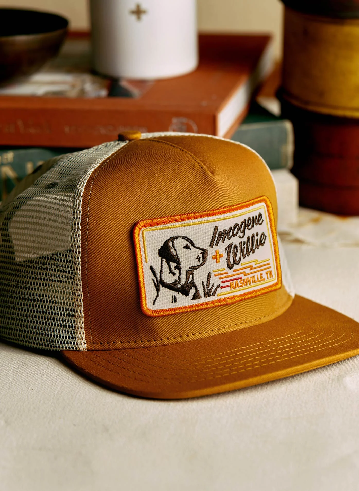 the "bird dog" trucker in gold - Image 4