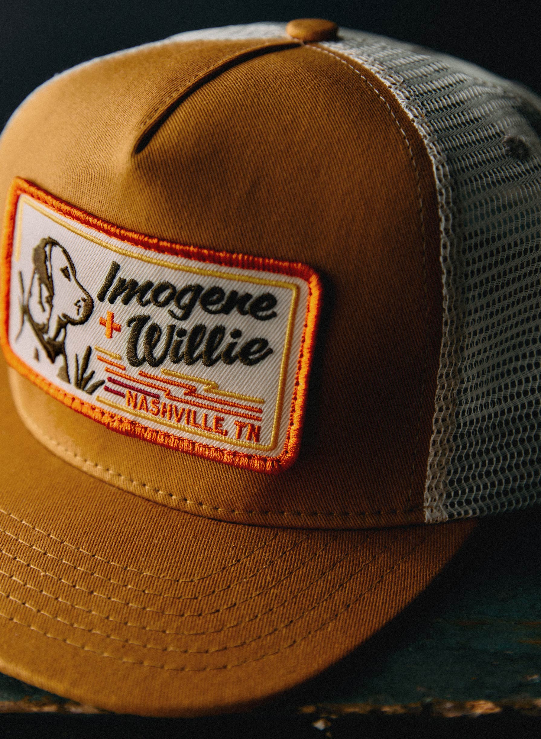 the "bird dog" trucker in gold - Image 7