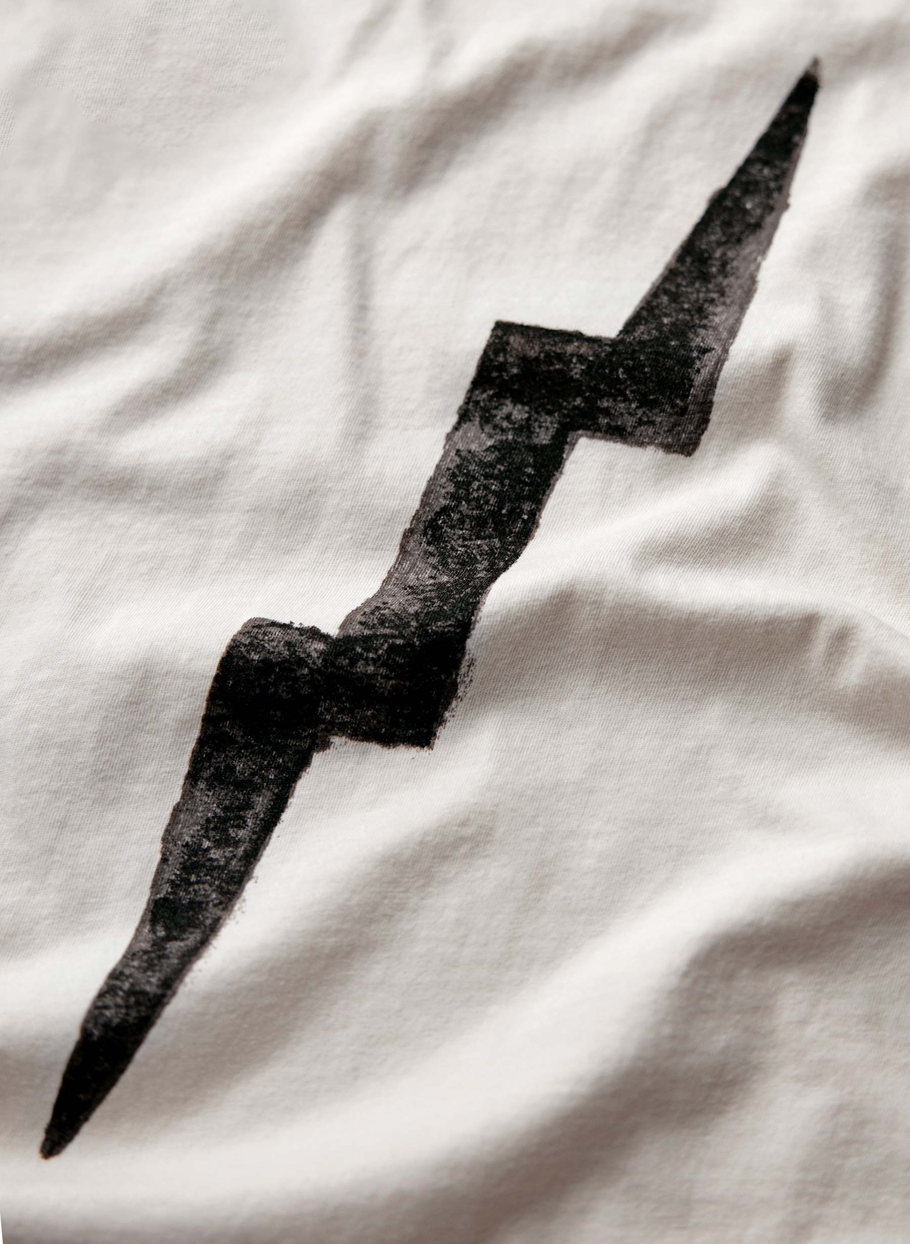 the "bolt" tee in vintage white - Image 4