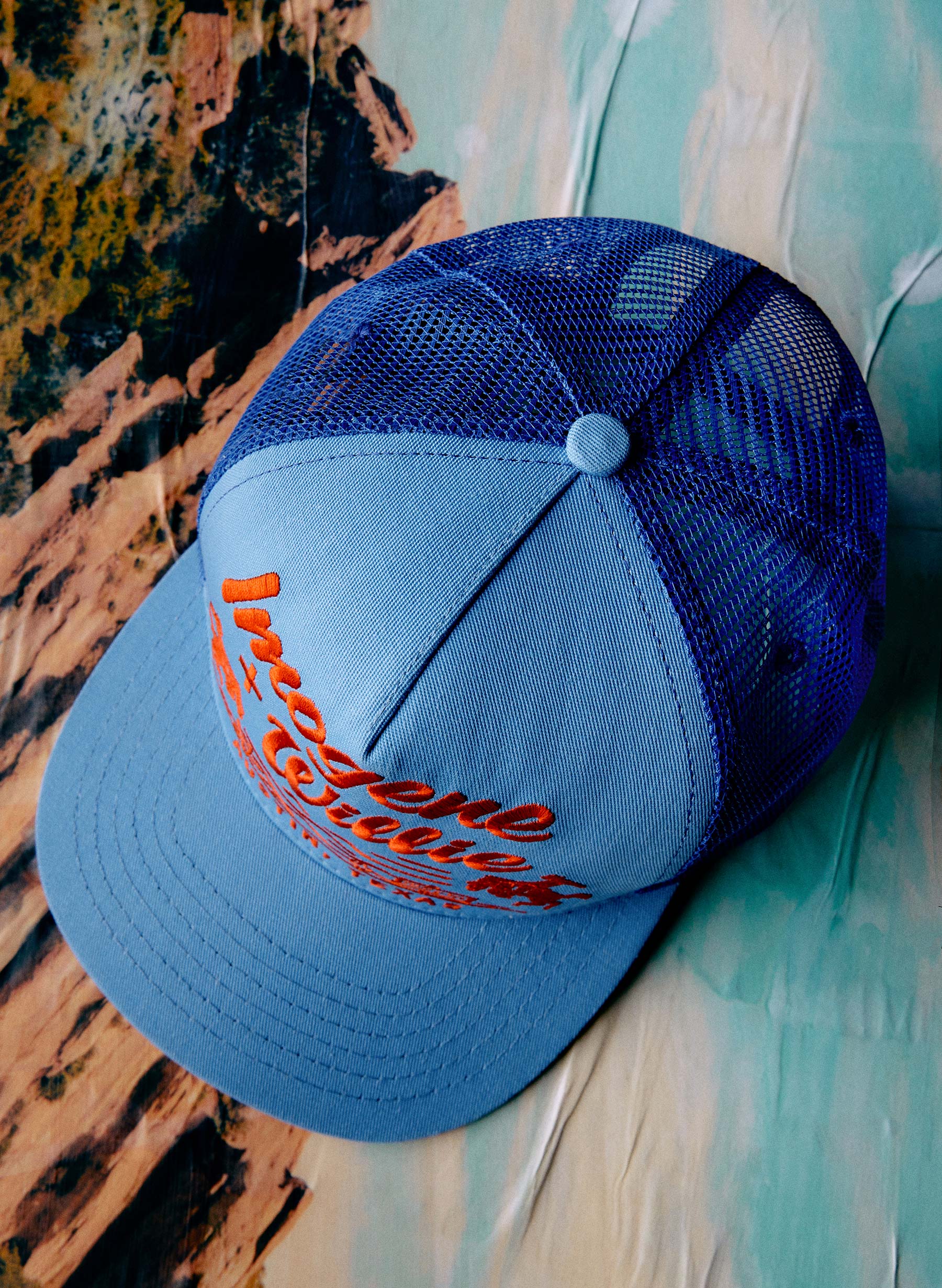 the "bronco" trucker in blue - Image 4