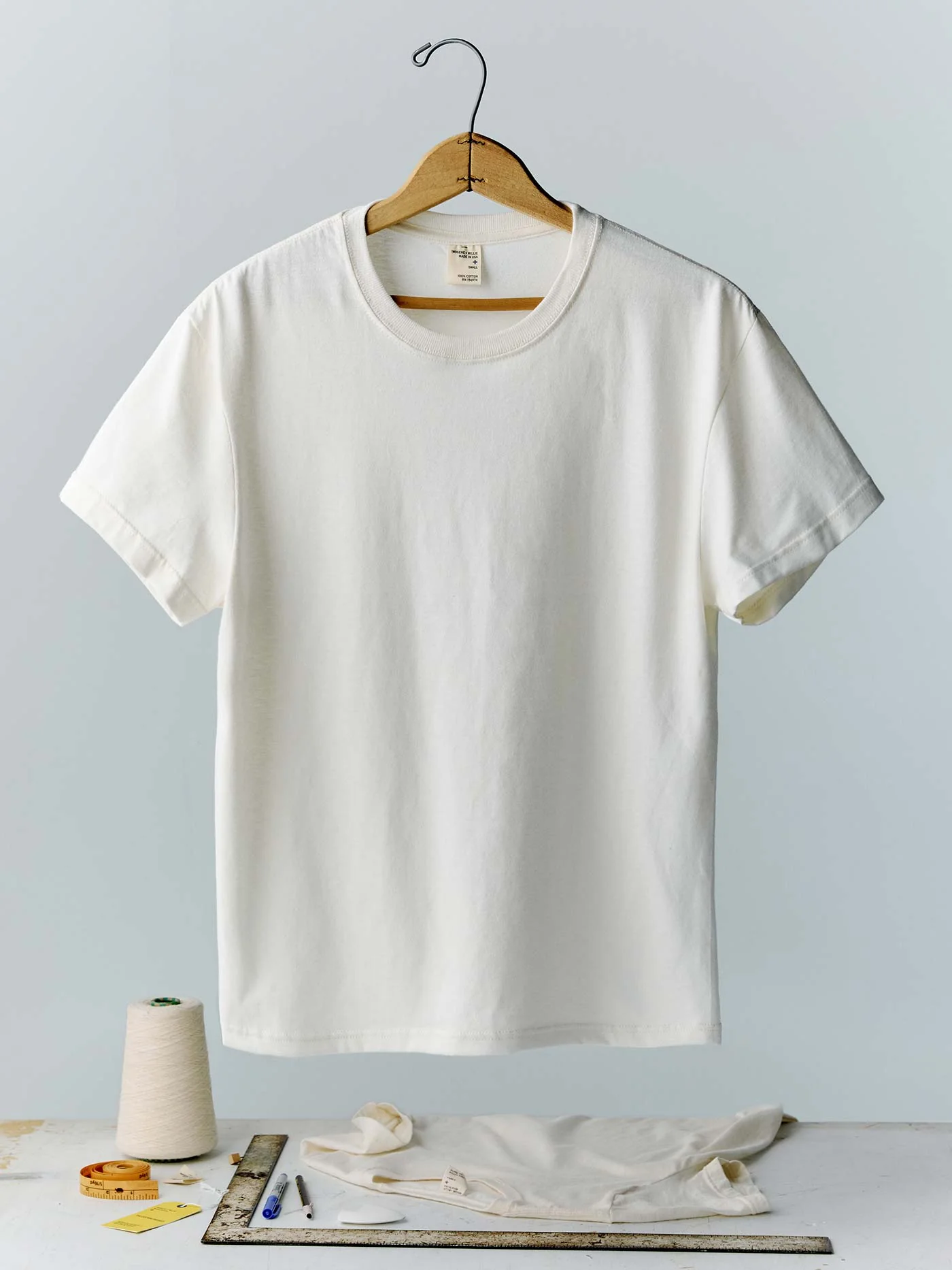 the cotton project tee in vintage white (2-pack) - Image 5