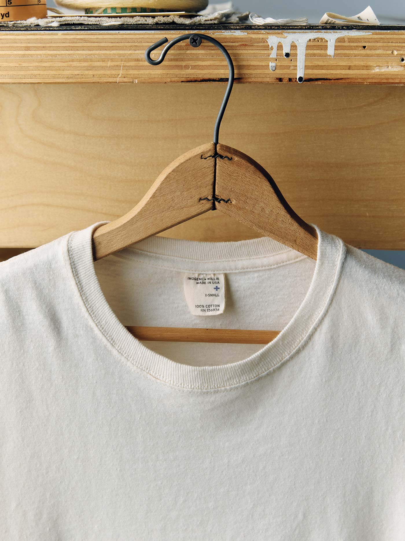 the cotton project tee in vintage white - Image 5