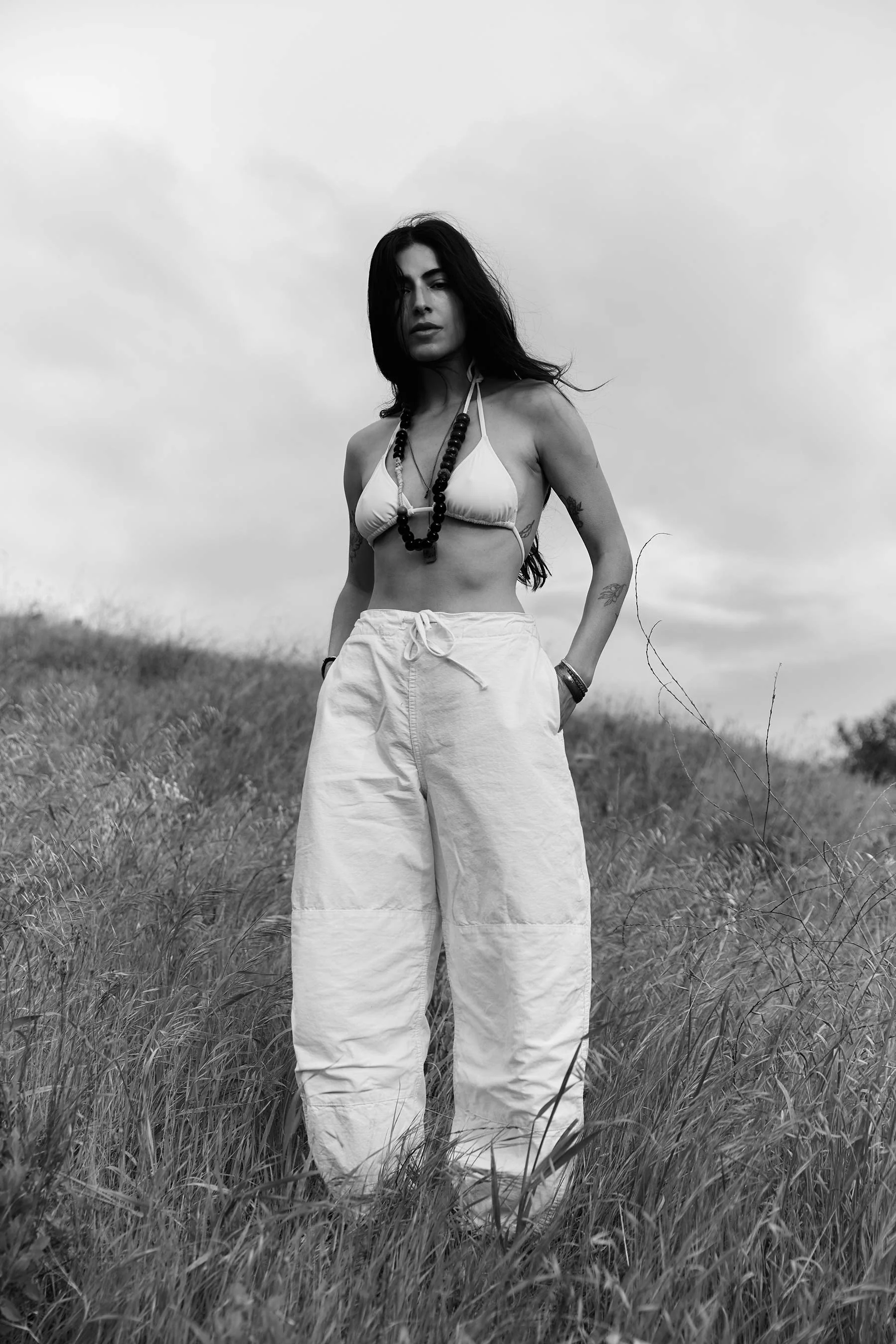 the flight pant in white ripstop - Image 10