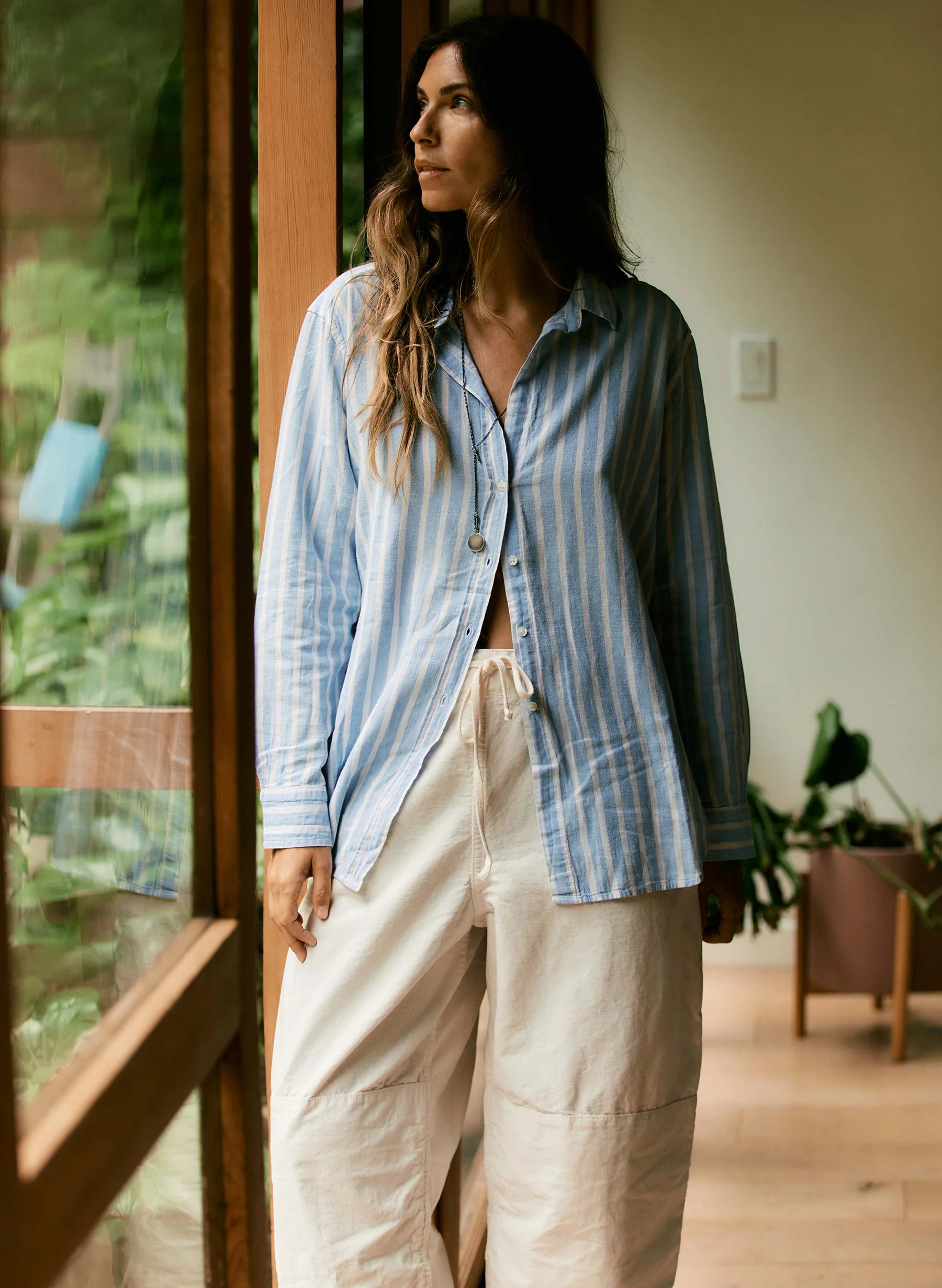 the flight pant in white ripstop - Image 4