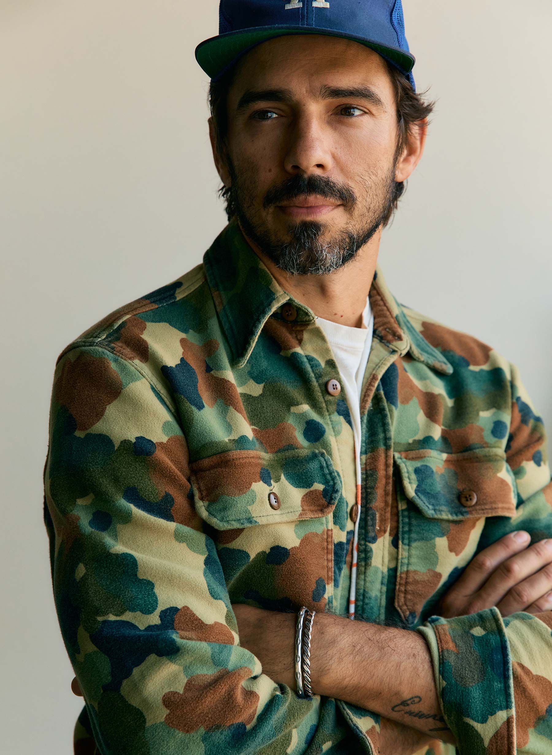 the griffin workshirt in painted camo - Image 7