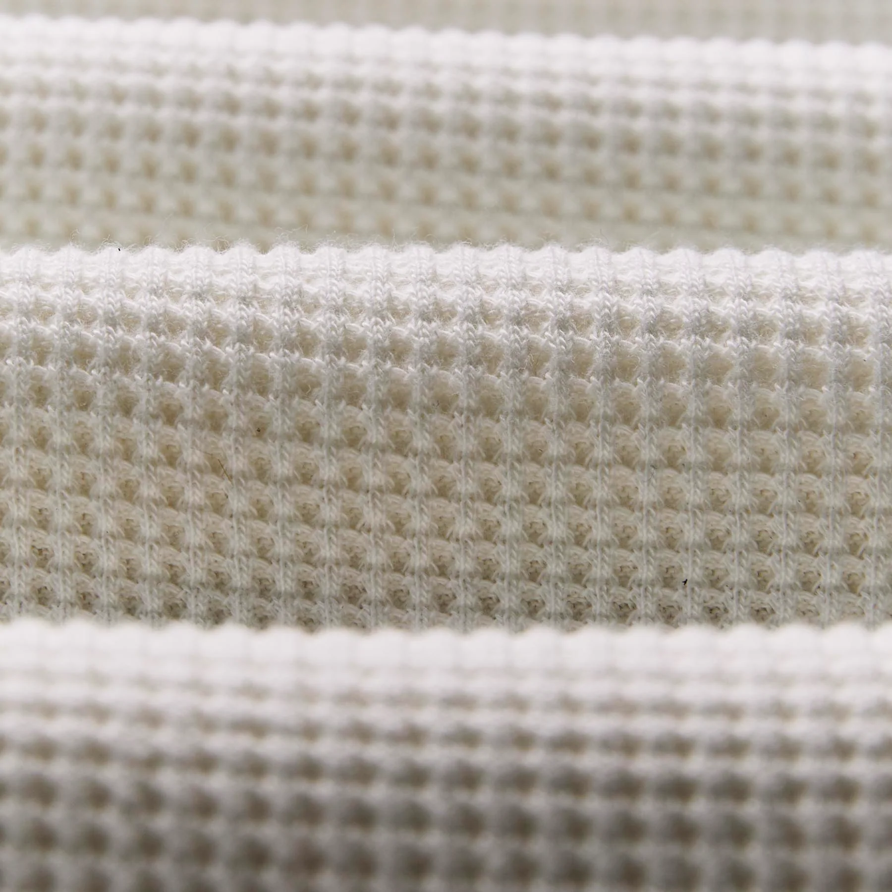 long sleeve waffle thermal in white - Image 5