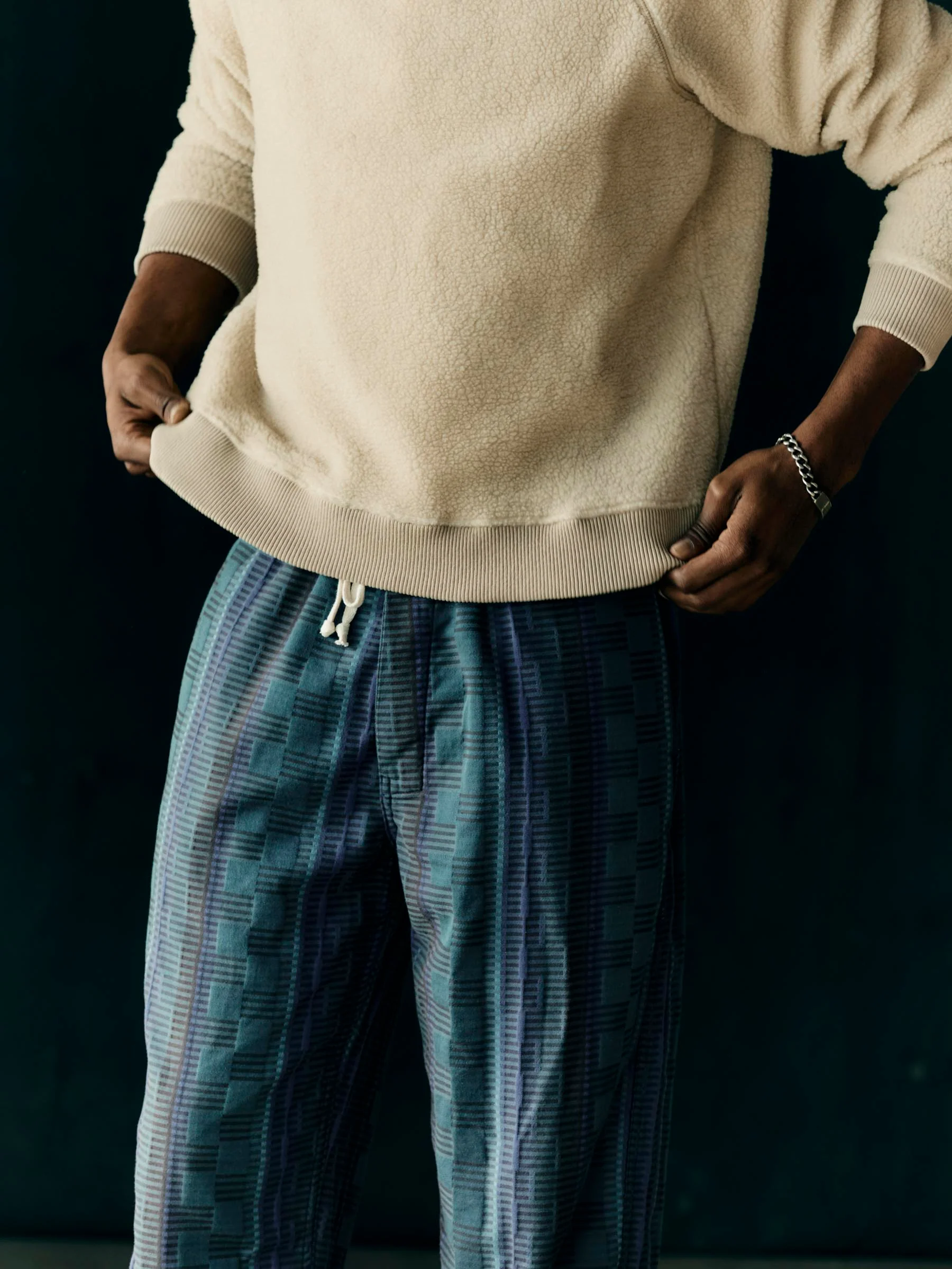 the lounge pant in sonoran jacquard - Image 4
