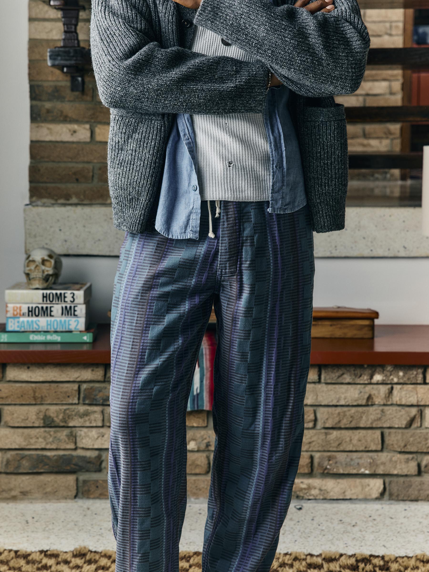 the lounge pant in sonoran jacquard - Image 5