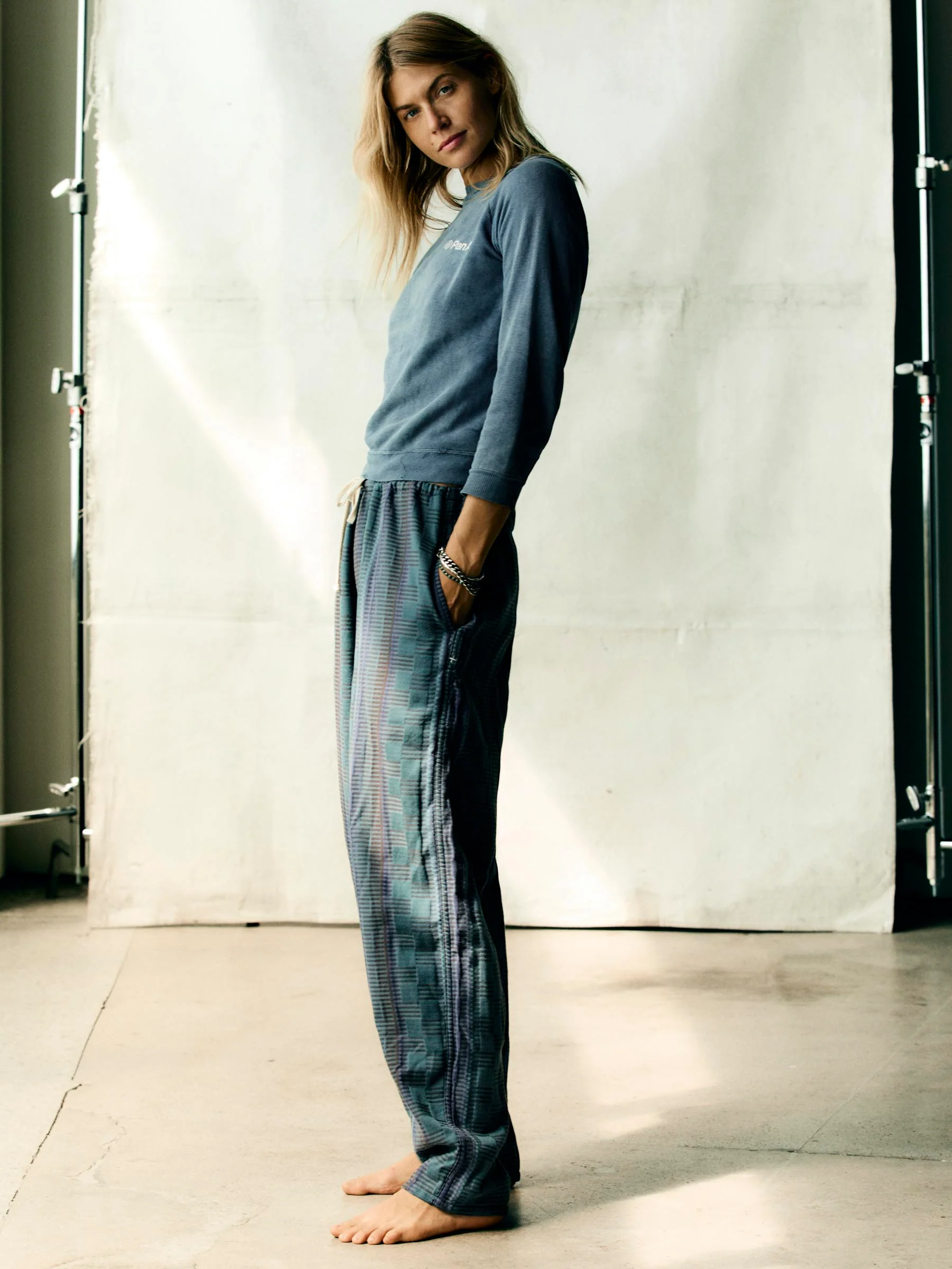 the lounge pant in sonoran jacquard - Image 7