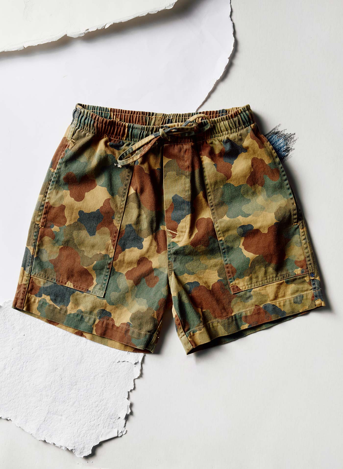 the lounge short in camo - Image 6