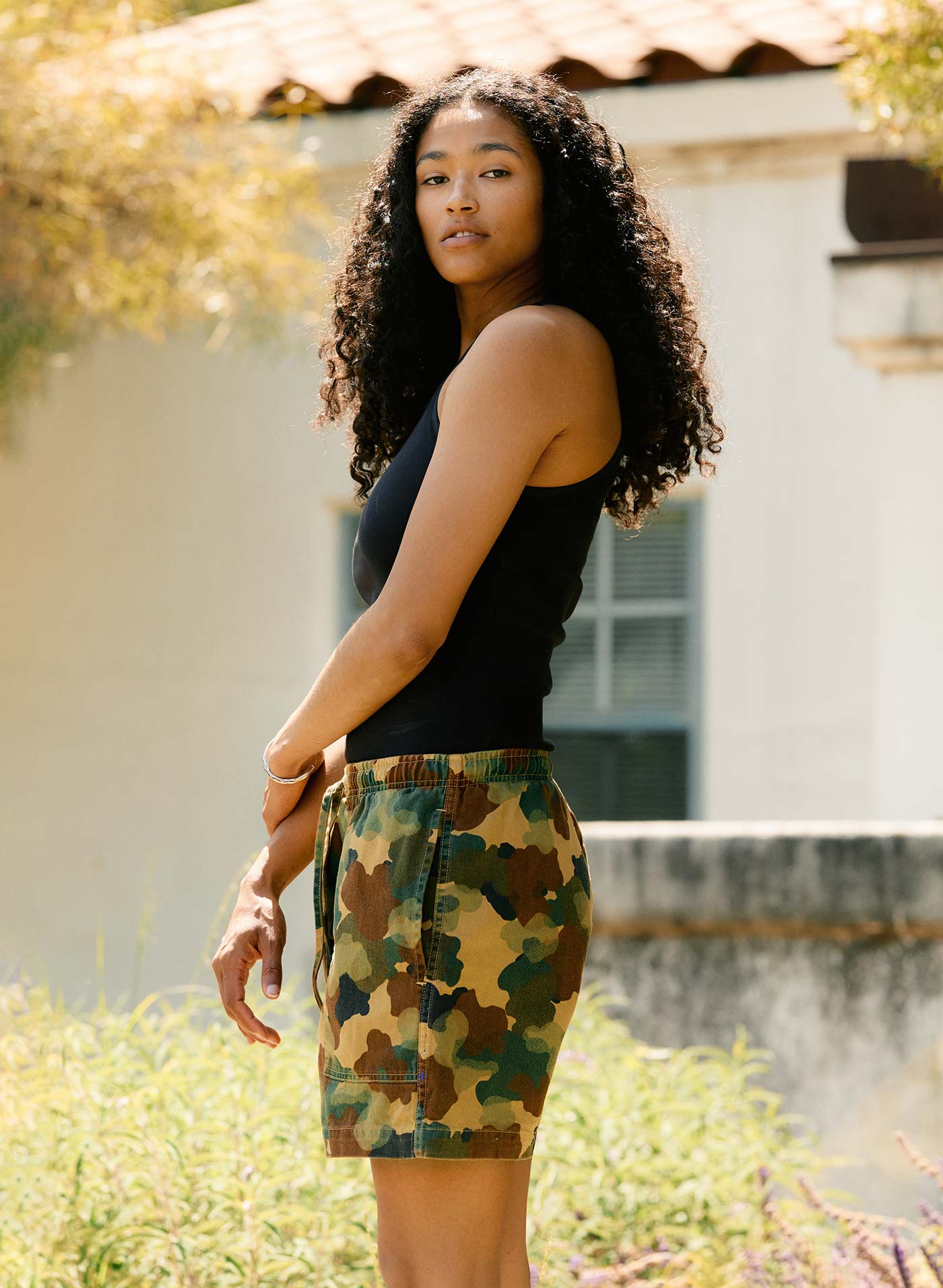 the lounge short in camo - Image 8