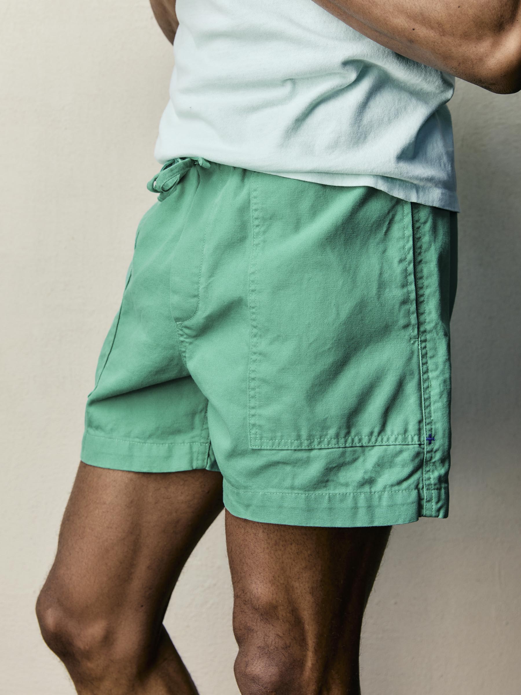 the lounge short in seagreen - Image 6