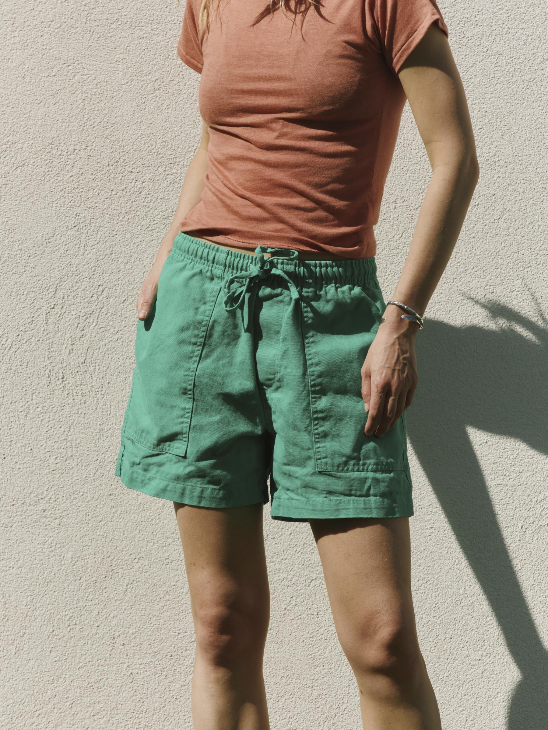 the lounge short in seagreen - Image 3