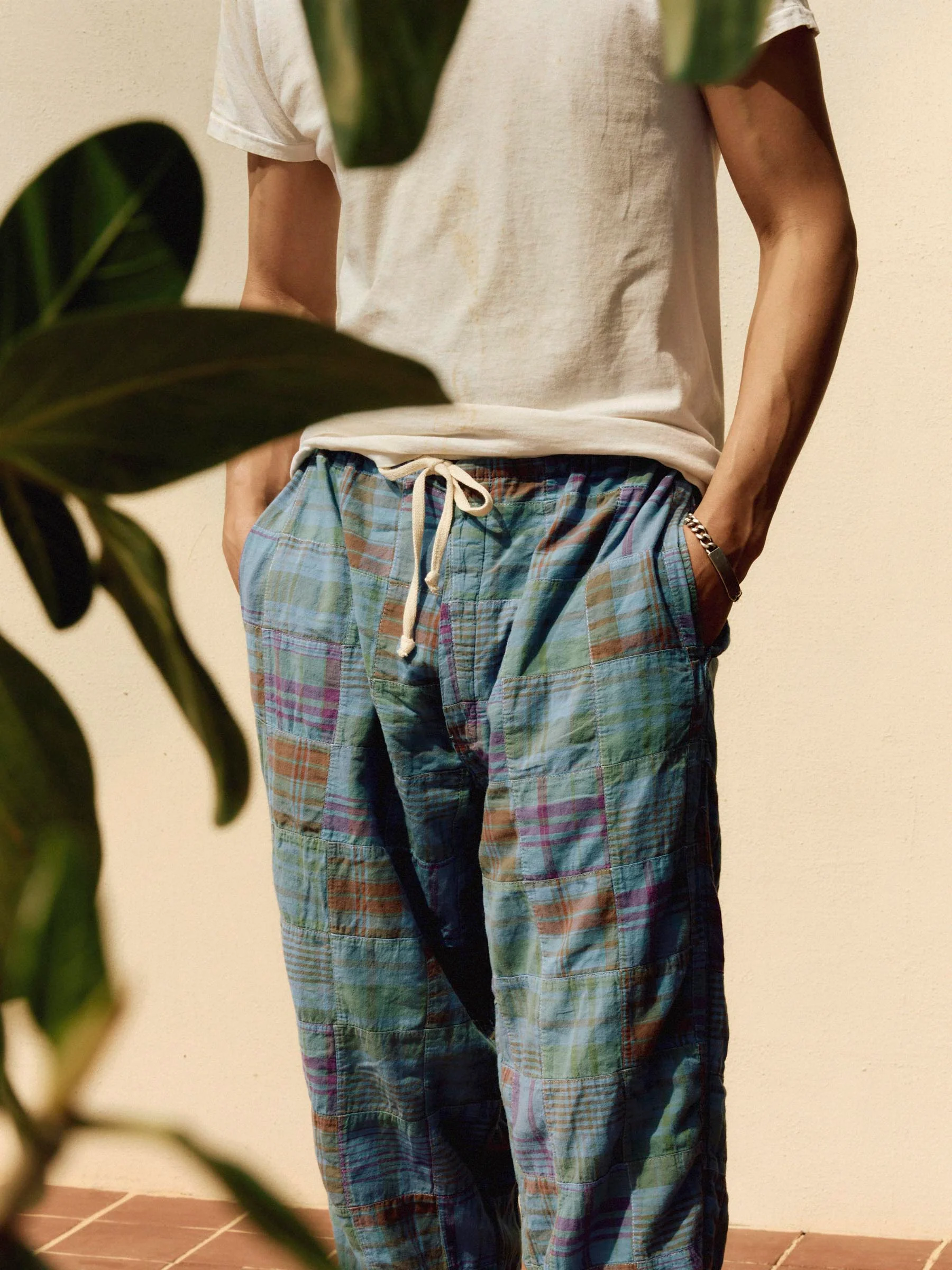 madras lounge pant in stafford - Image 5