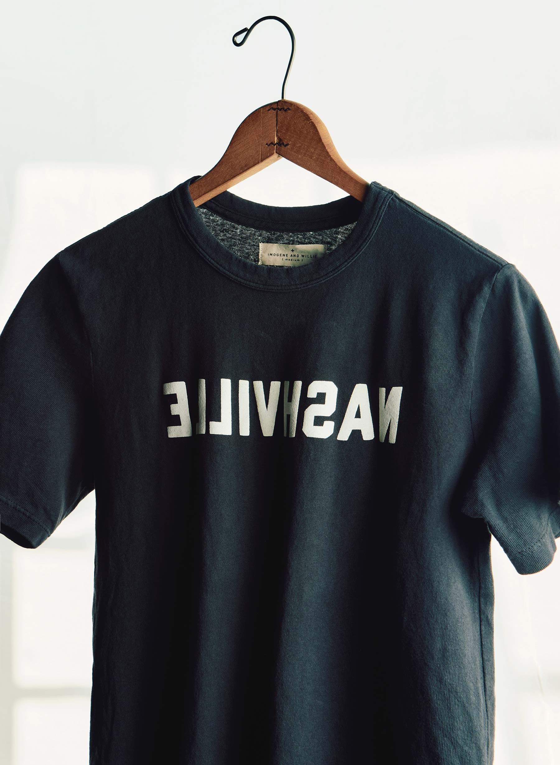 the "nashville" tee in black - Image 7
