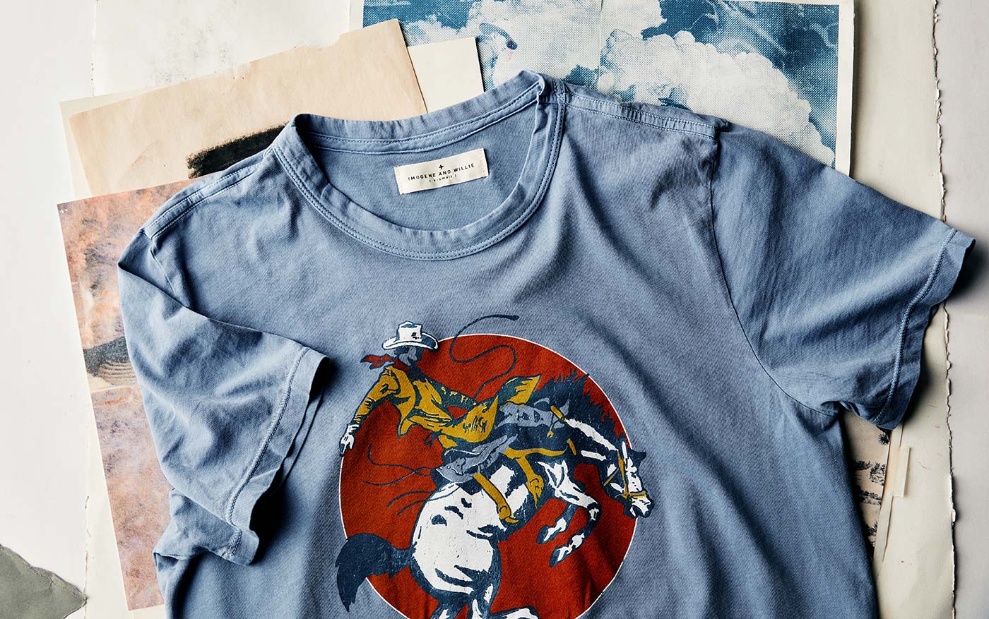 the "next time" tee in blue - Image 4