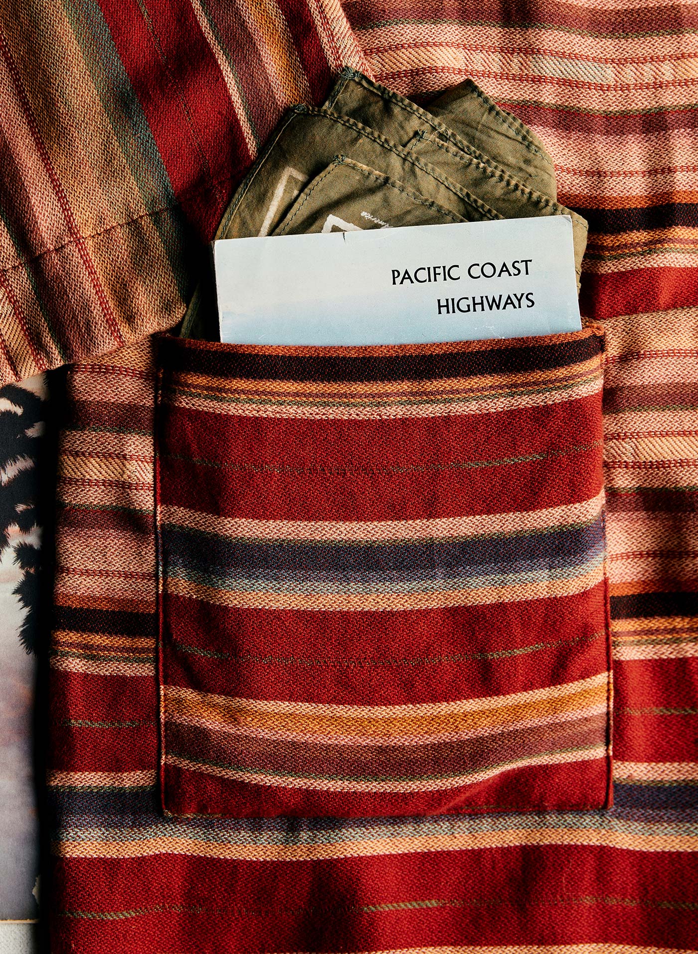 the ojai robe in coastal stripe - Image 4