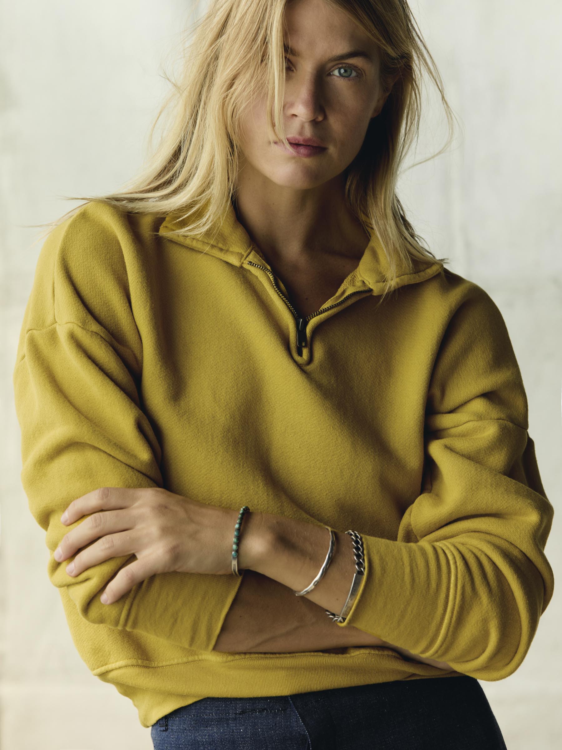 the quarter zip gold pullover - Image 5