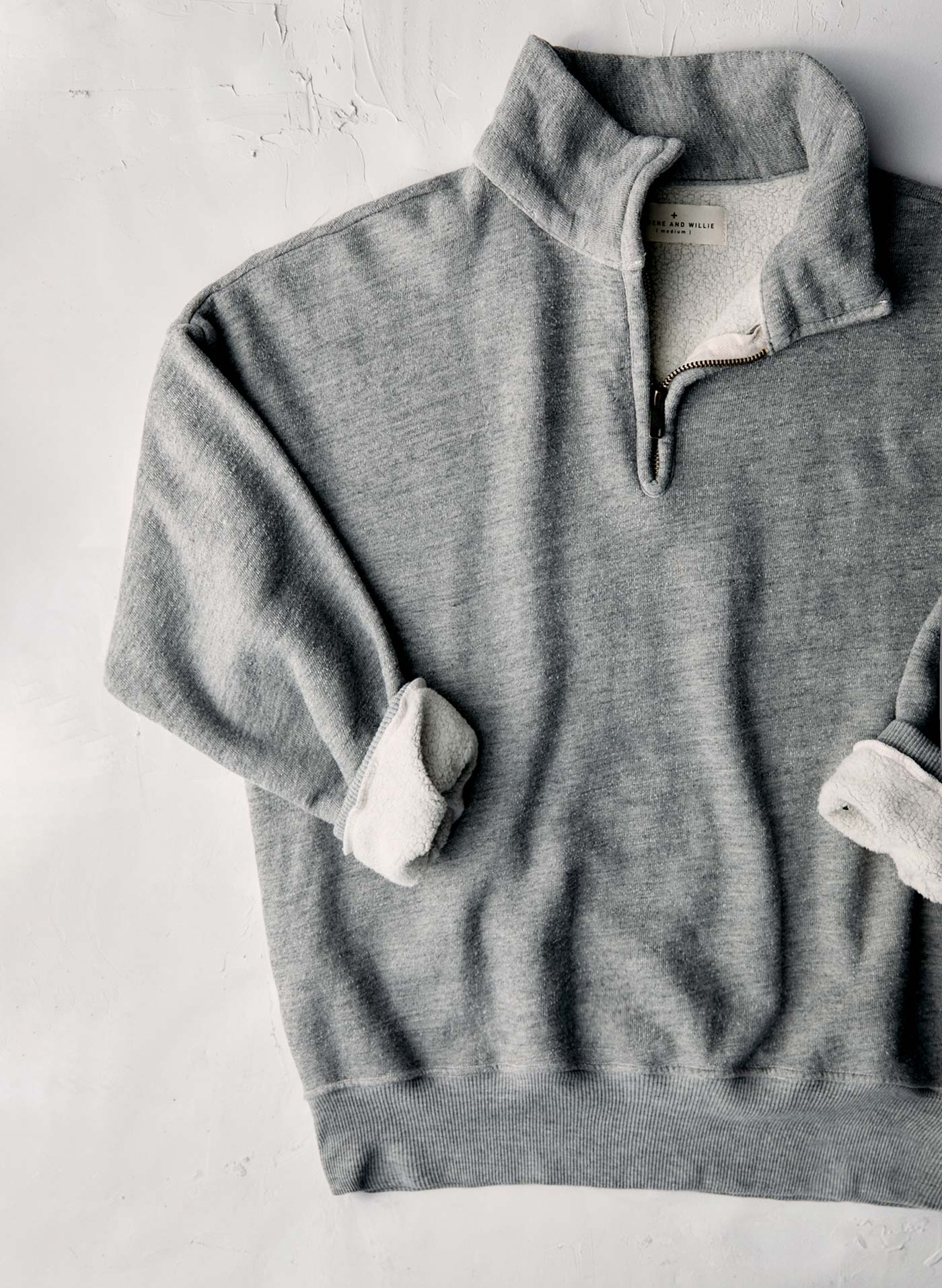 the quarter zip heather pullover - Image 2