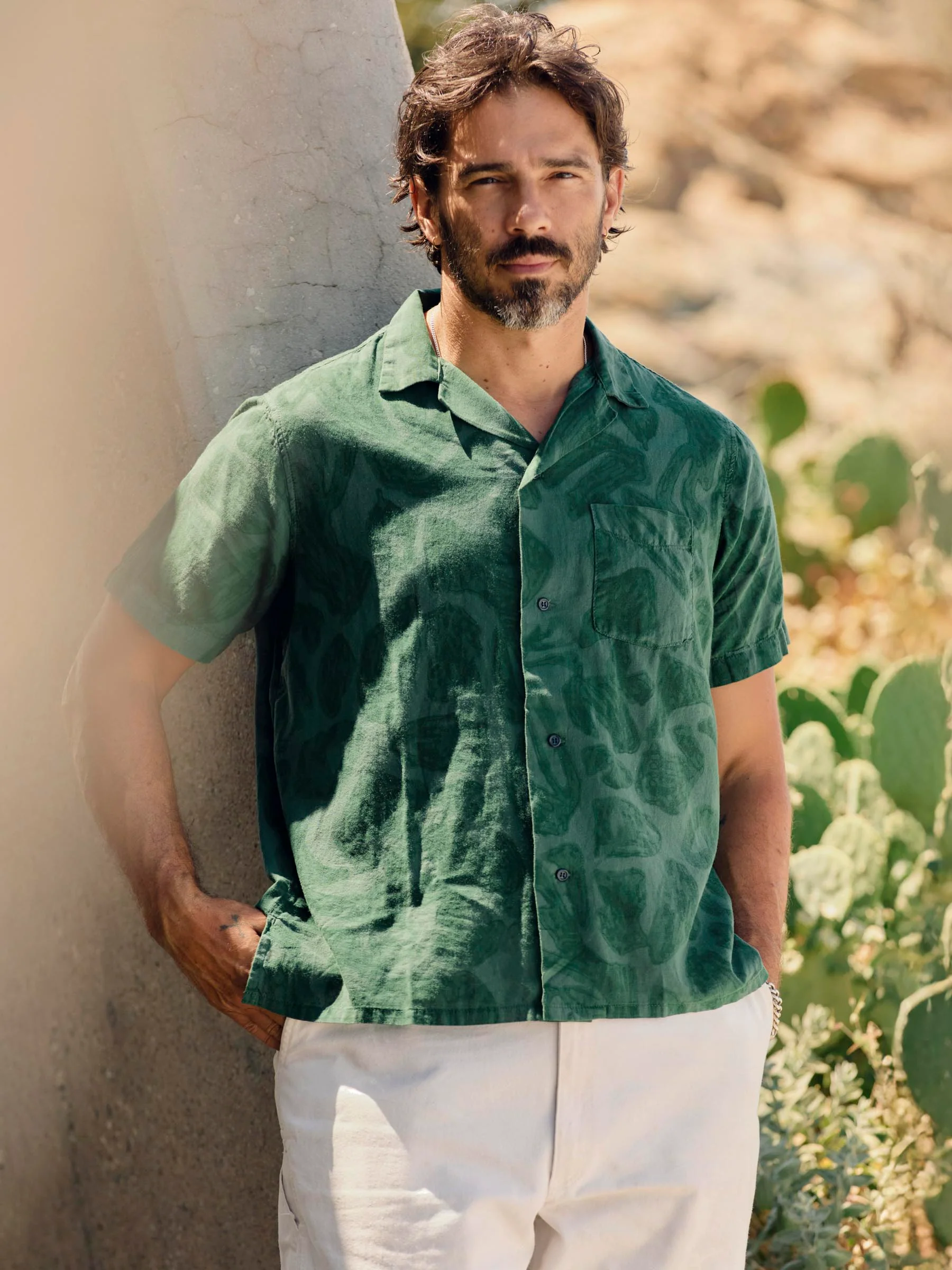 the serra camp shirt in painted botanic - Image 5