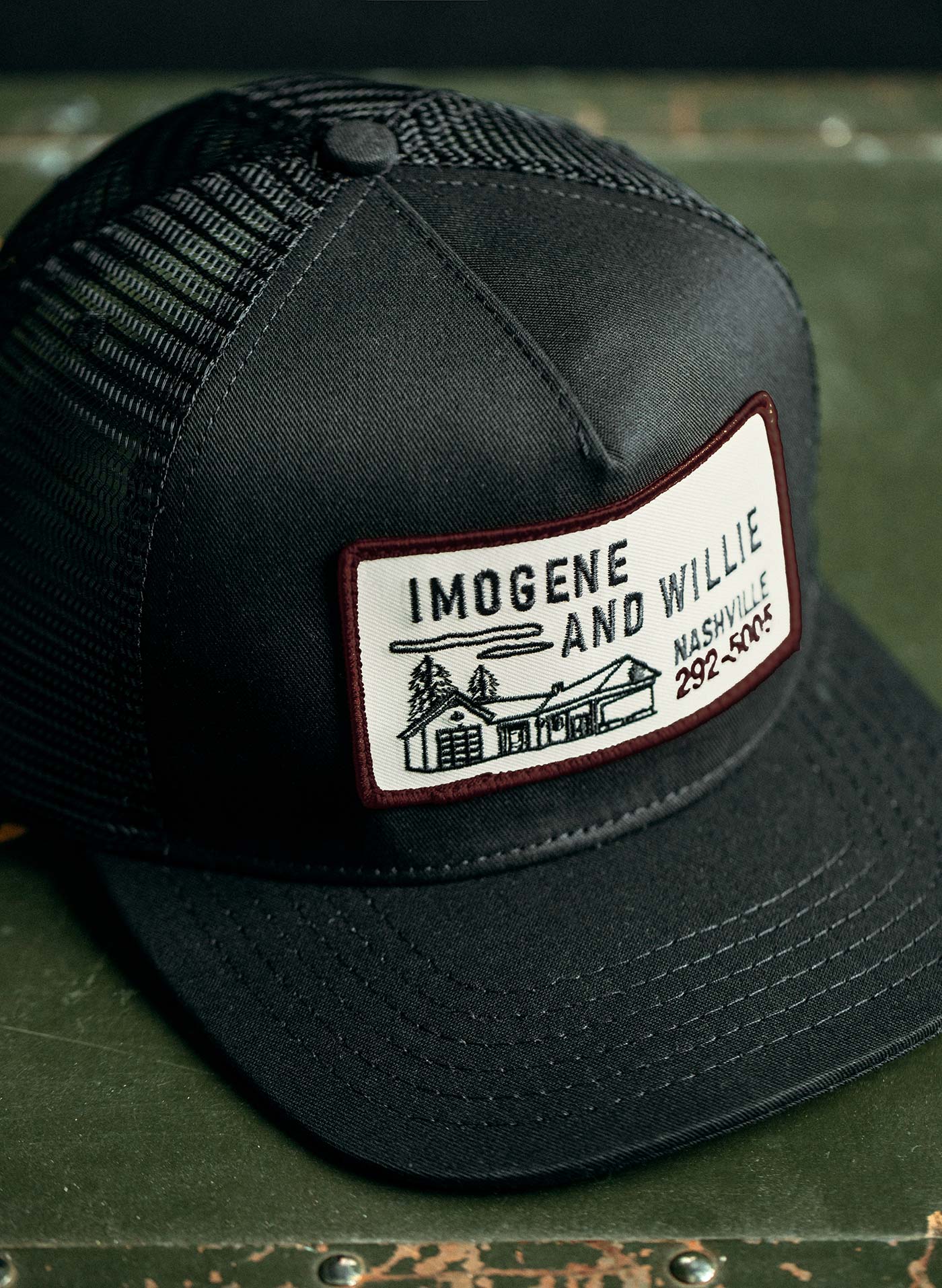 the "service station" trucker in black - Image 9