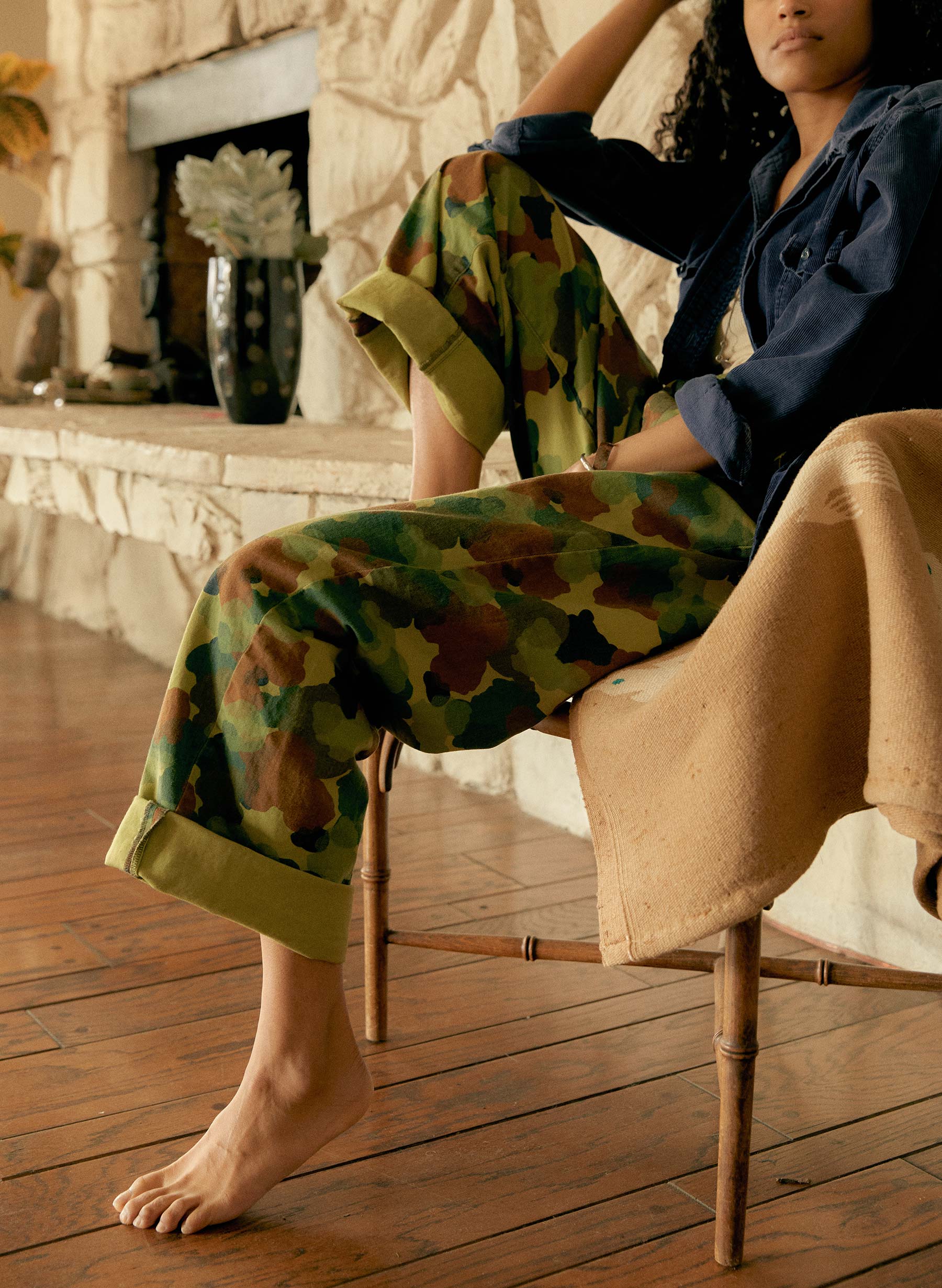 the sonora painted camo trouser - Image 10