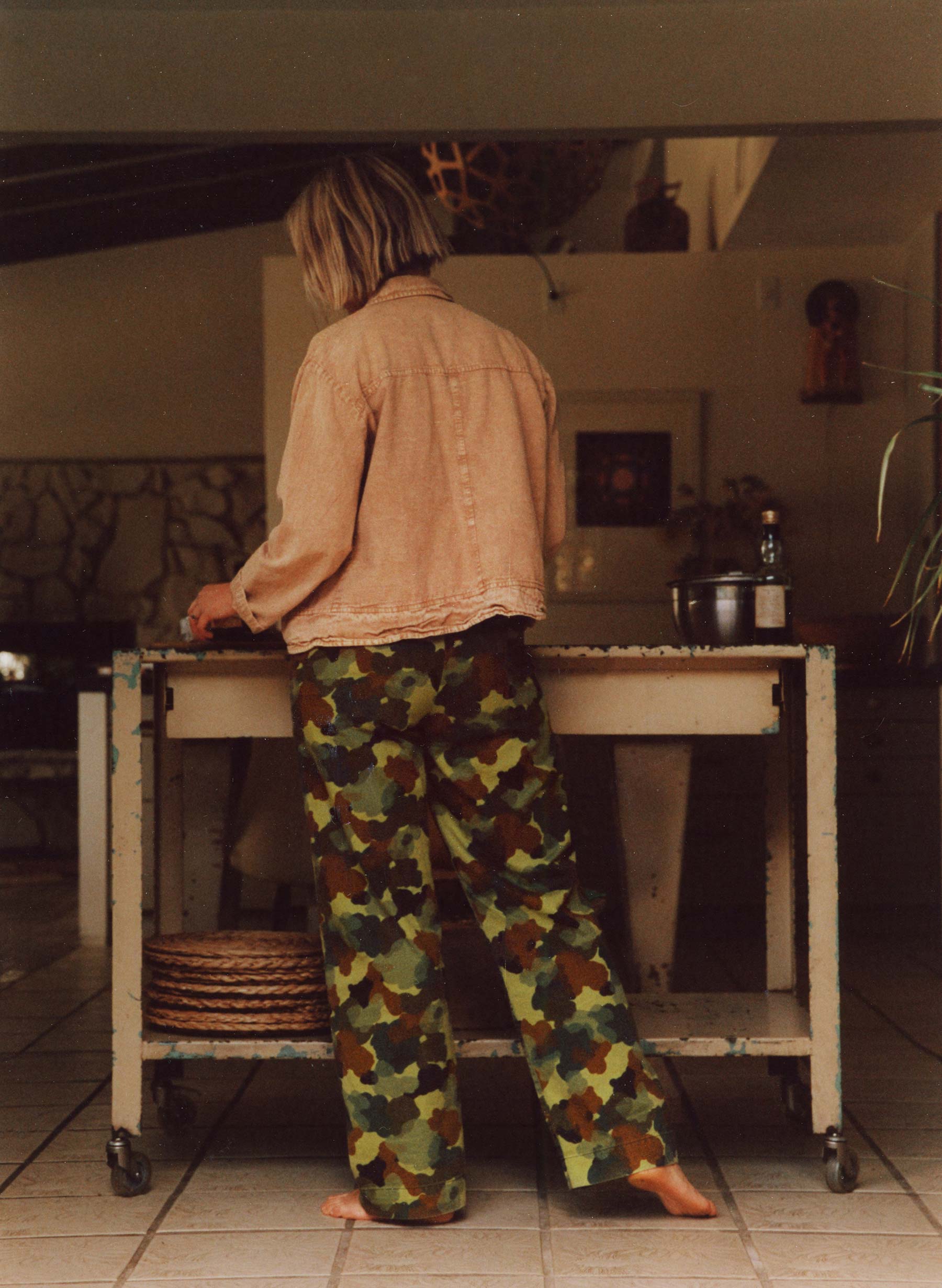 the sonora painted camo trouser - Image 7