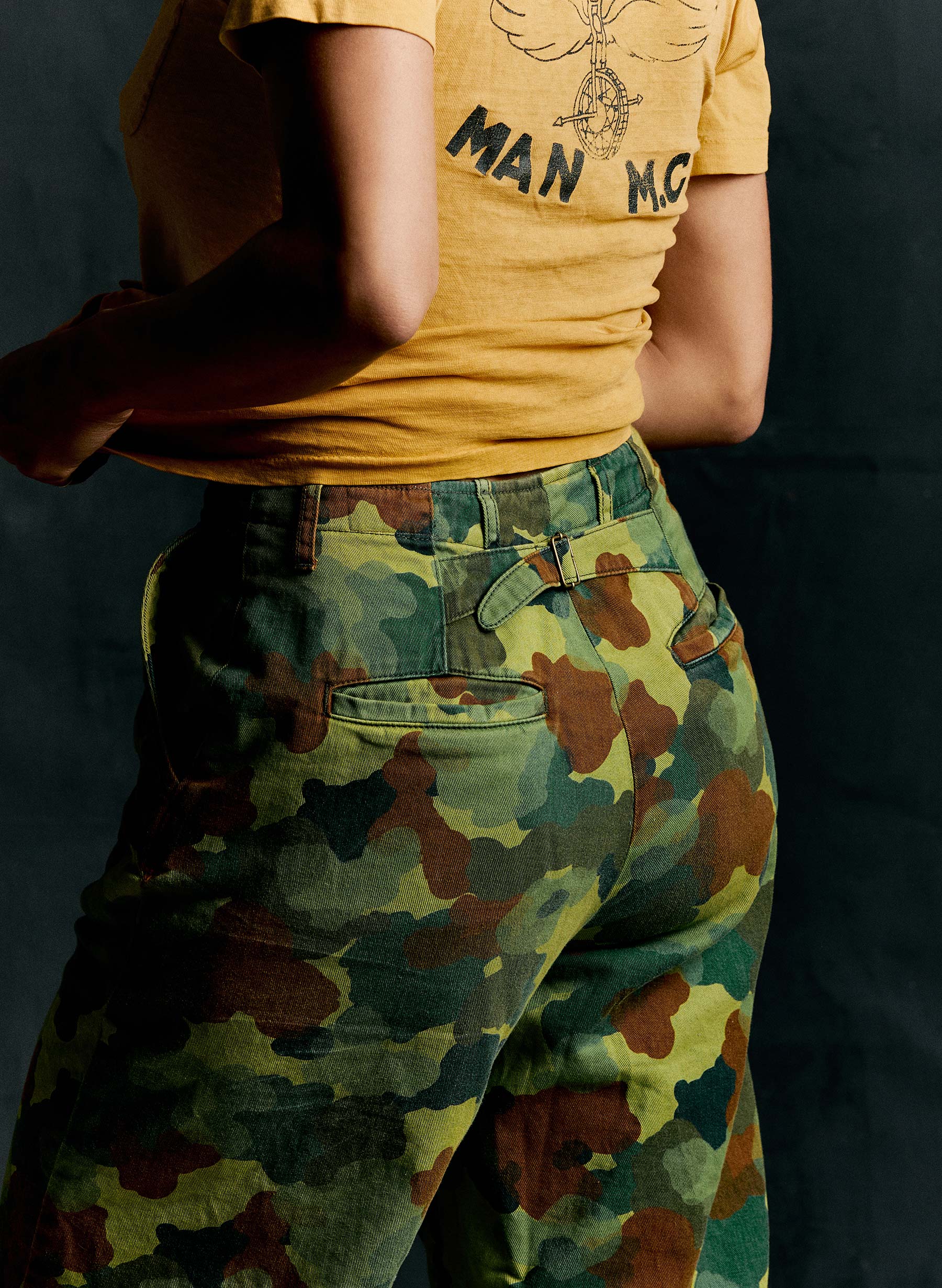 the sonora painted camo trouser - Image 8