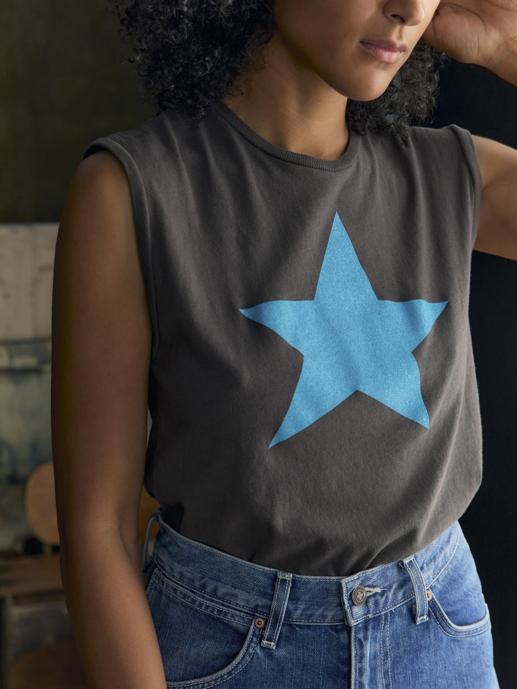 the "star" muscle tee - Image 4