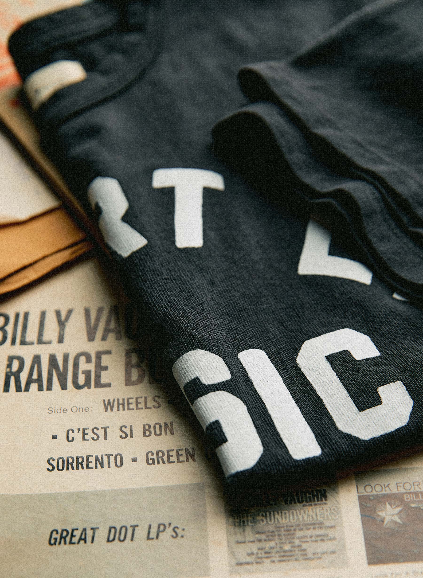 the "support live music" tee in black - Image 4