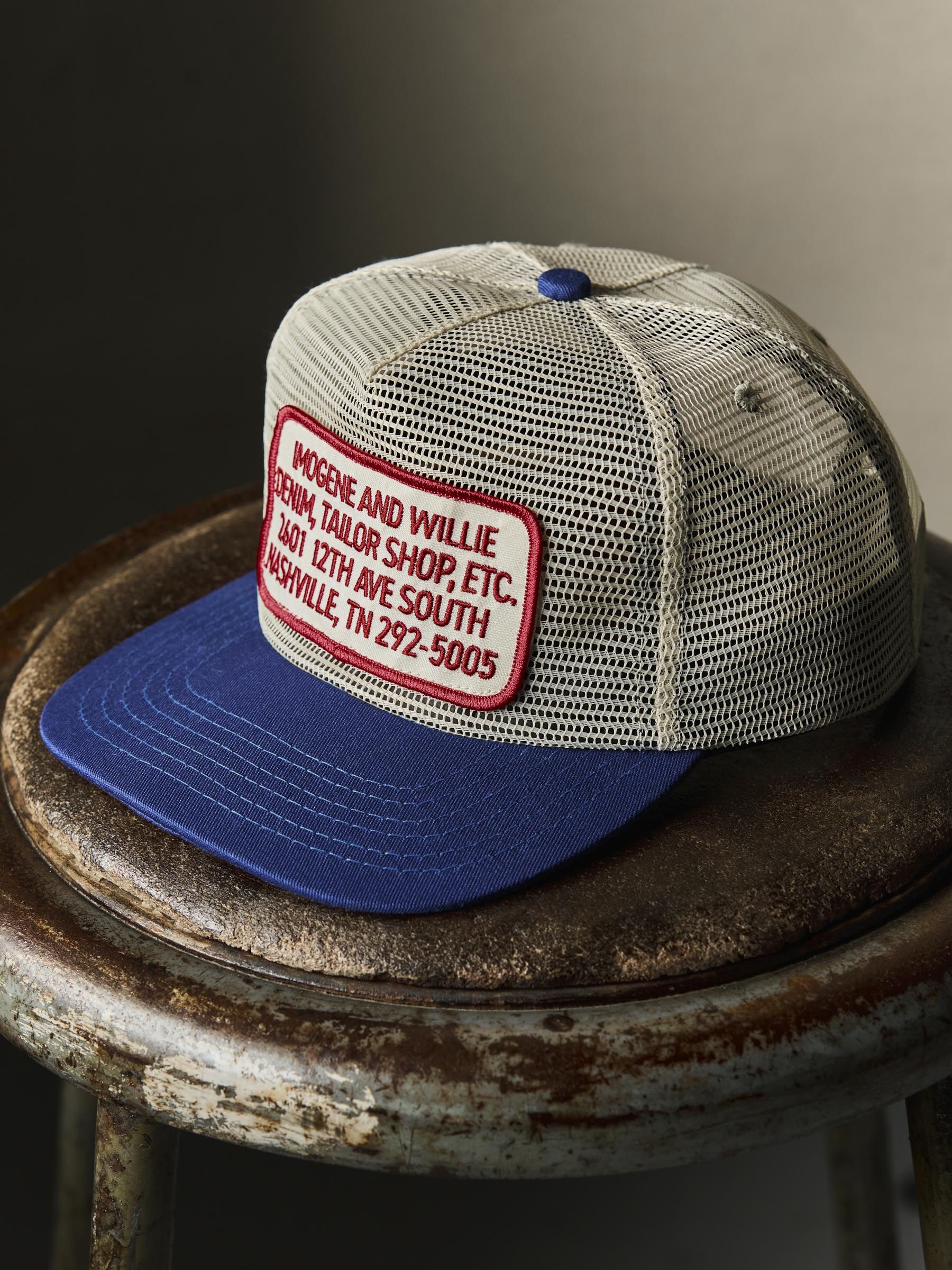 the "tailor shop" mesh trucker - Image 3