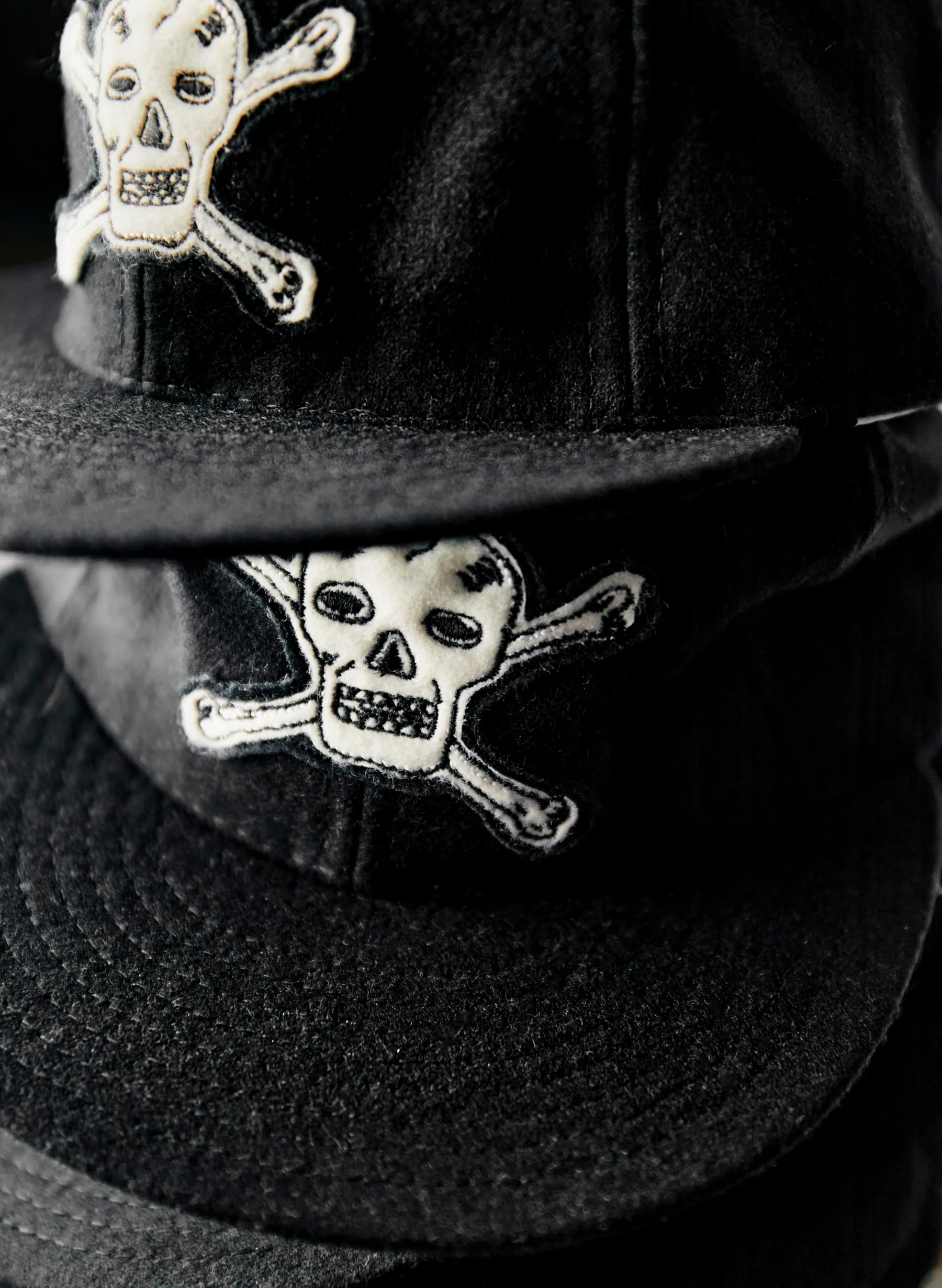 the wool "hellcats" cap in black - Image 8