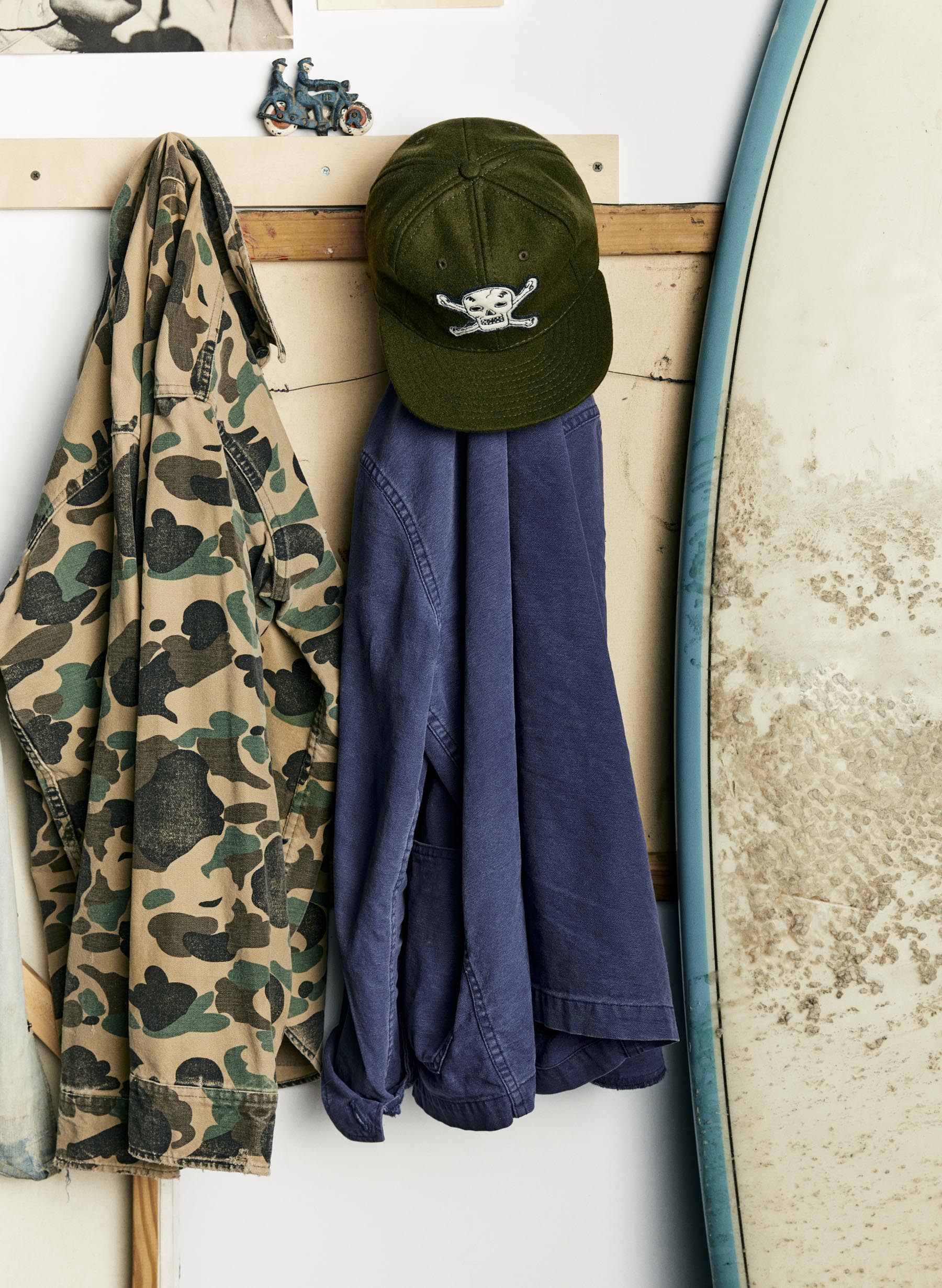 the wool "hellcats" cap in olive - Image 7