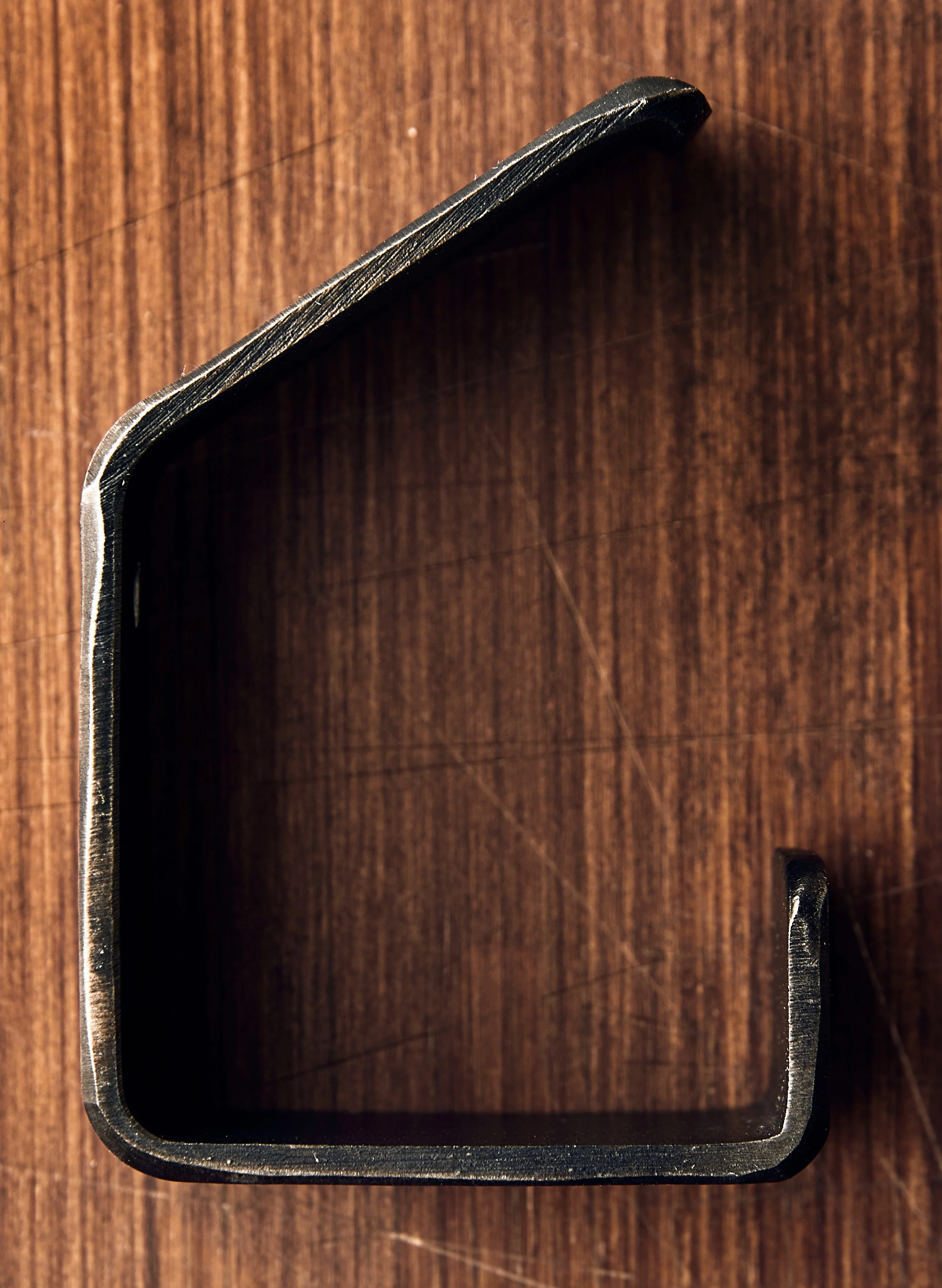 upcycled steel wall hook - Image 2