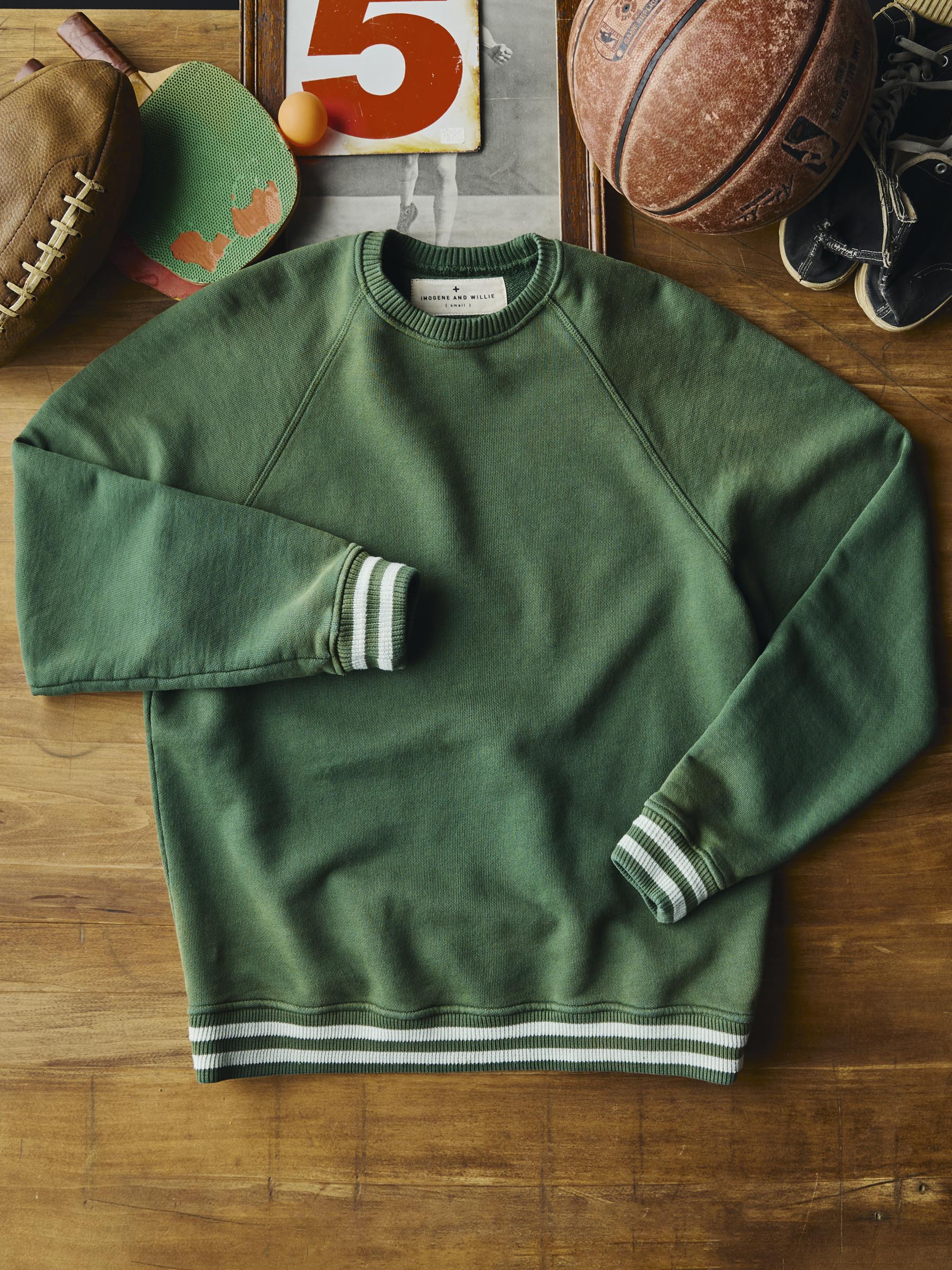 varsity ribbed crew - Image 4