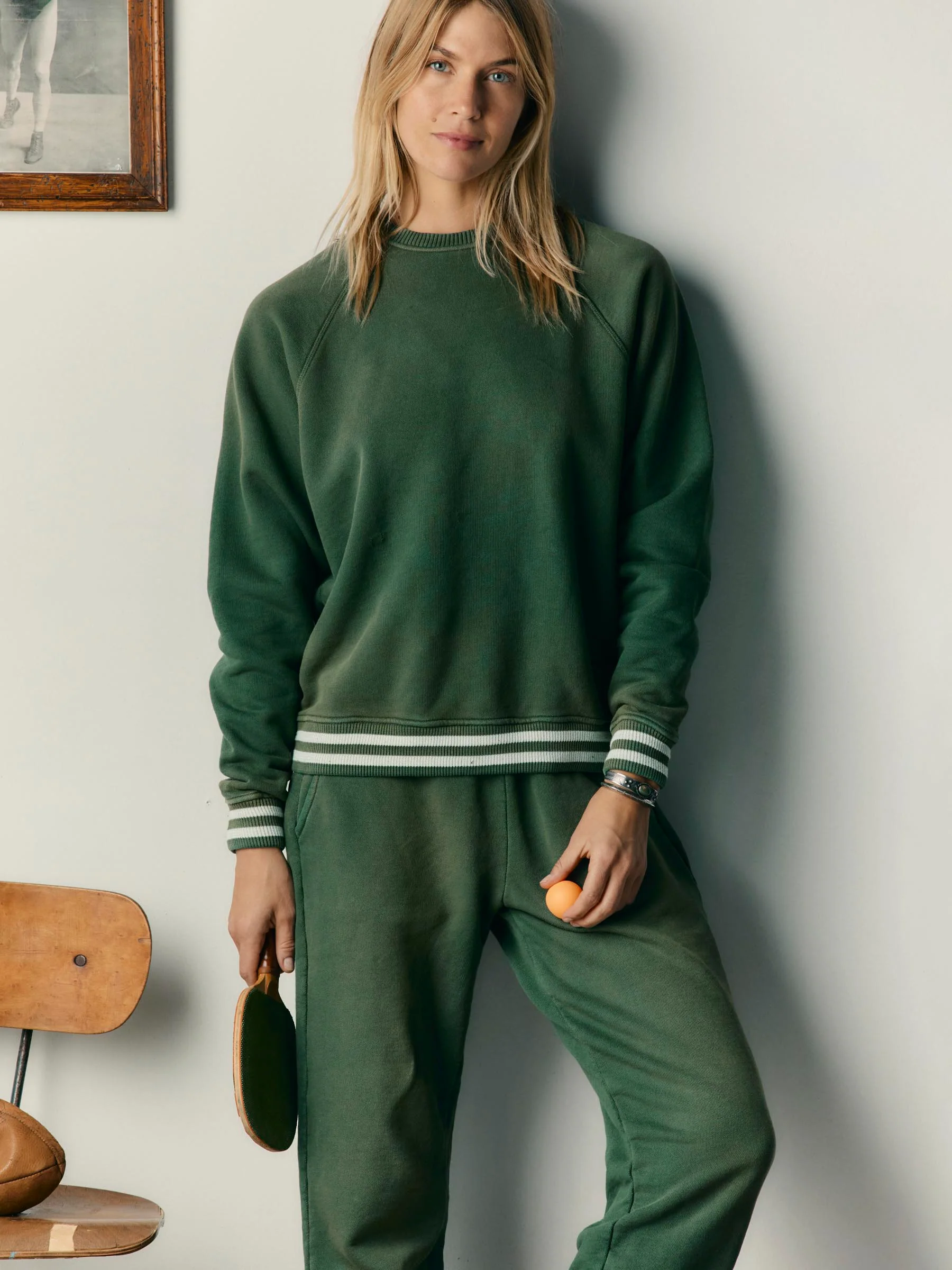 varsity ribbed sweatpant - Image 3