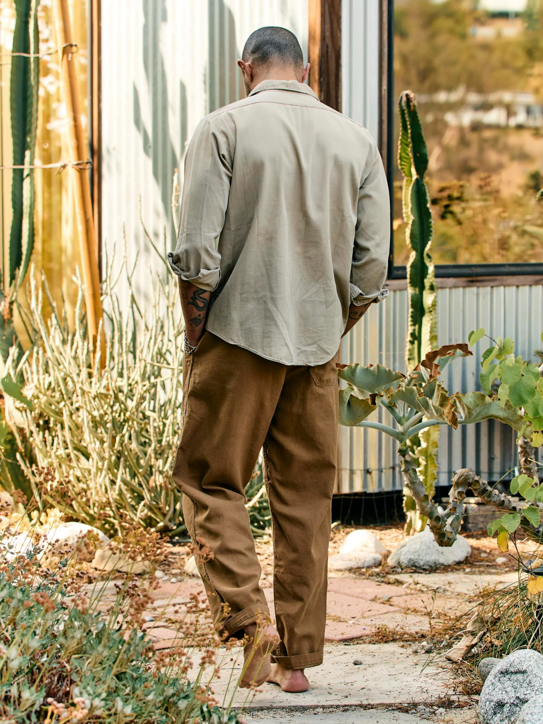 ventura chore pant in field tan - Image 6