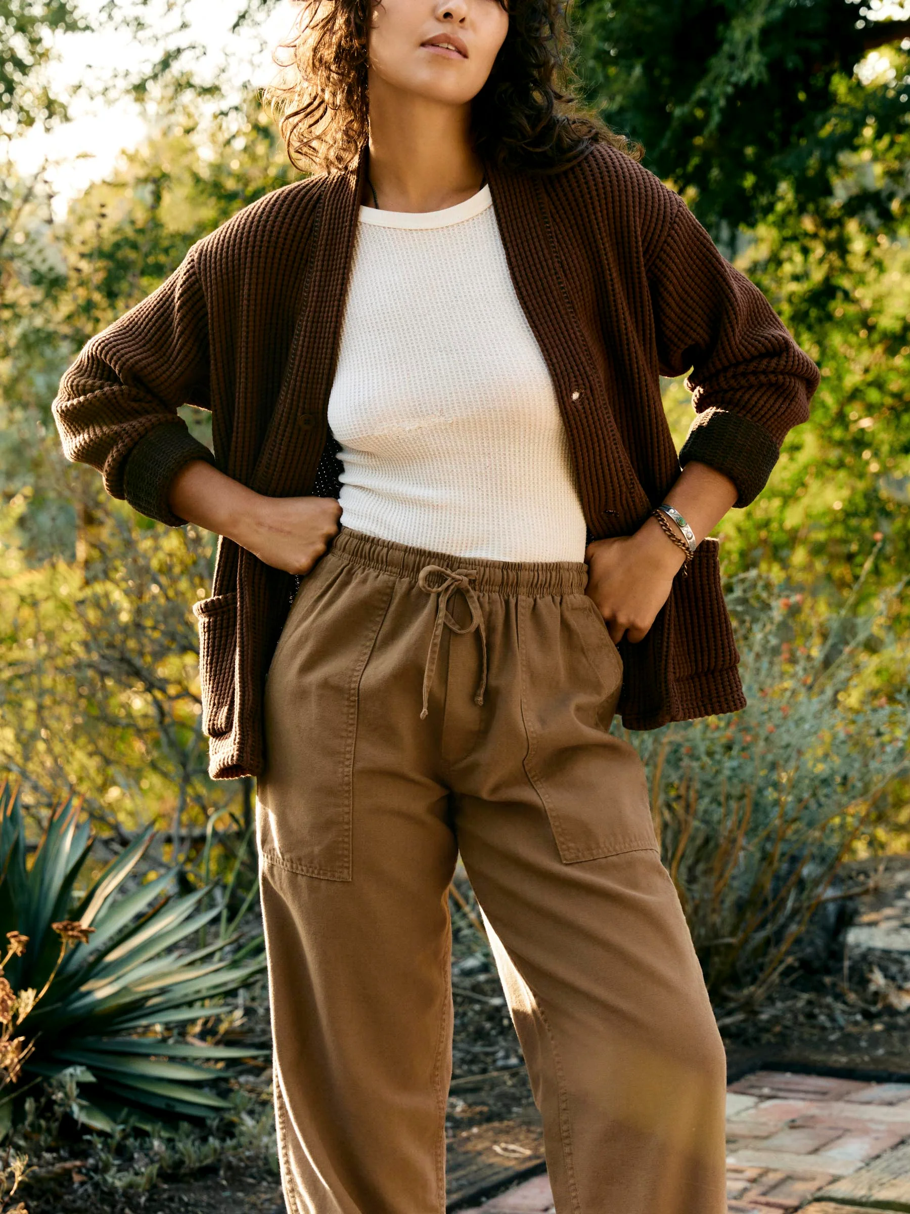 ventura chore pant in field tan - Image 5