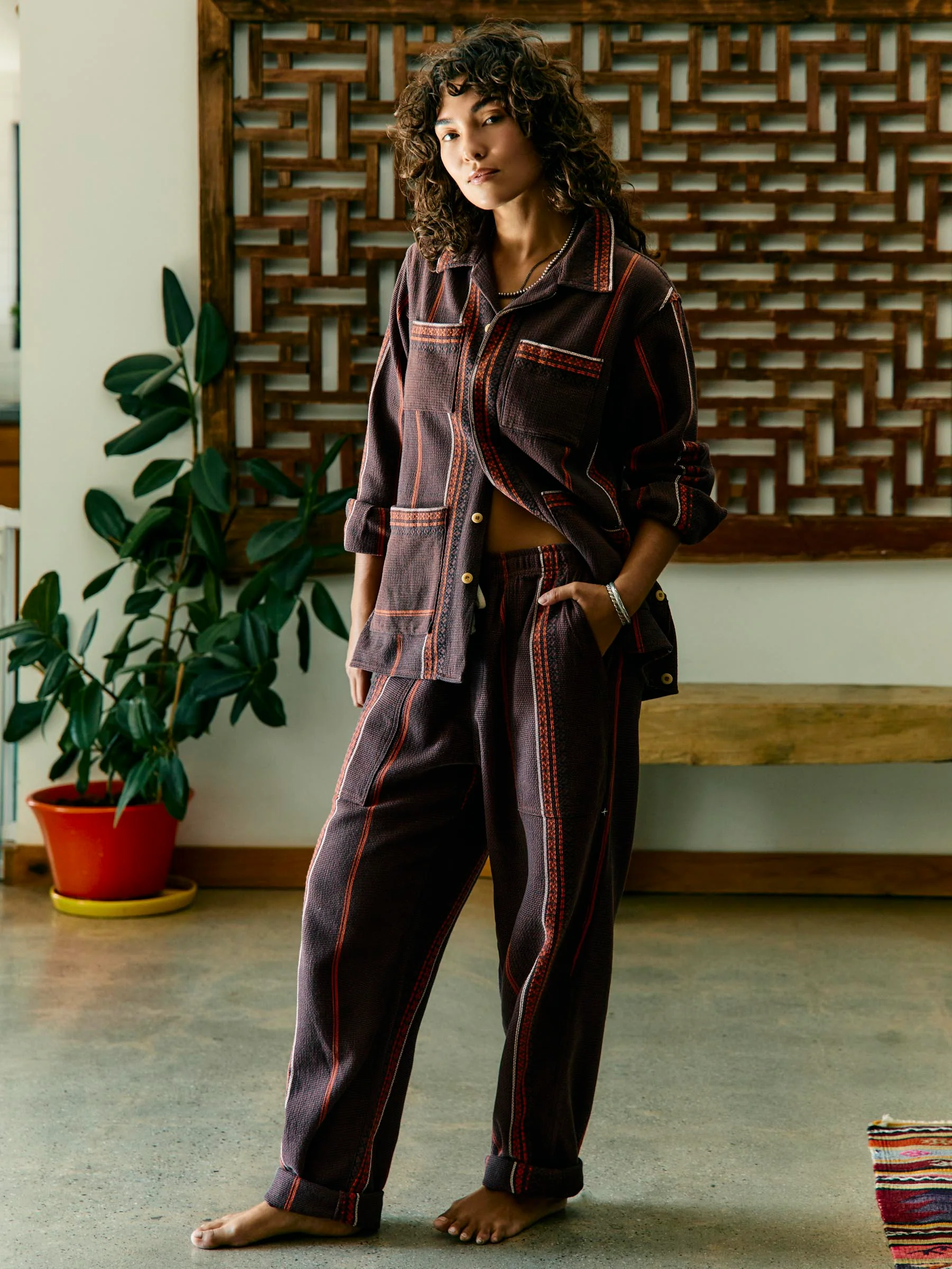 ventura chore pant in lagos stripe - Image 7